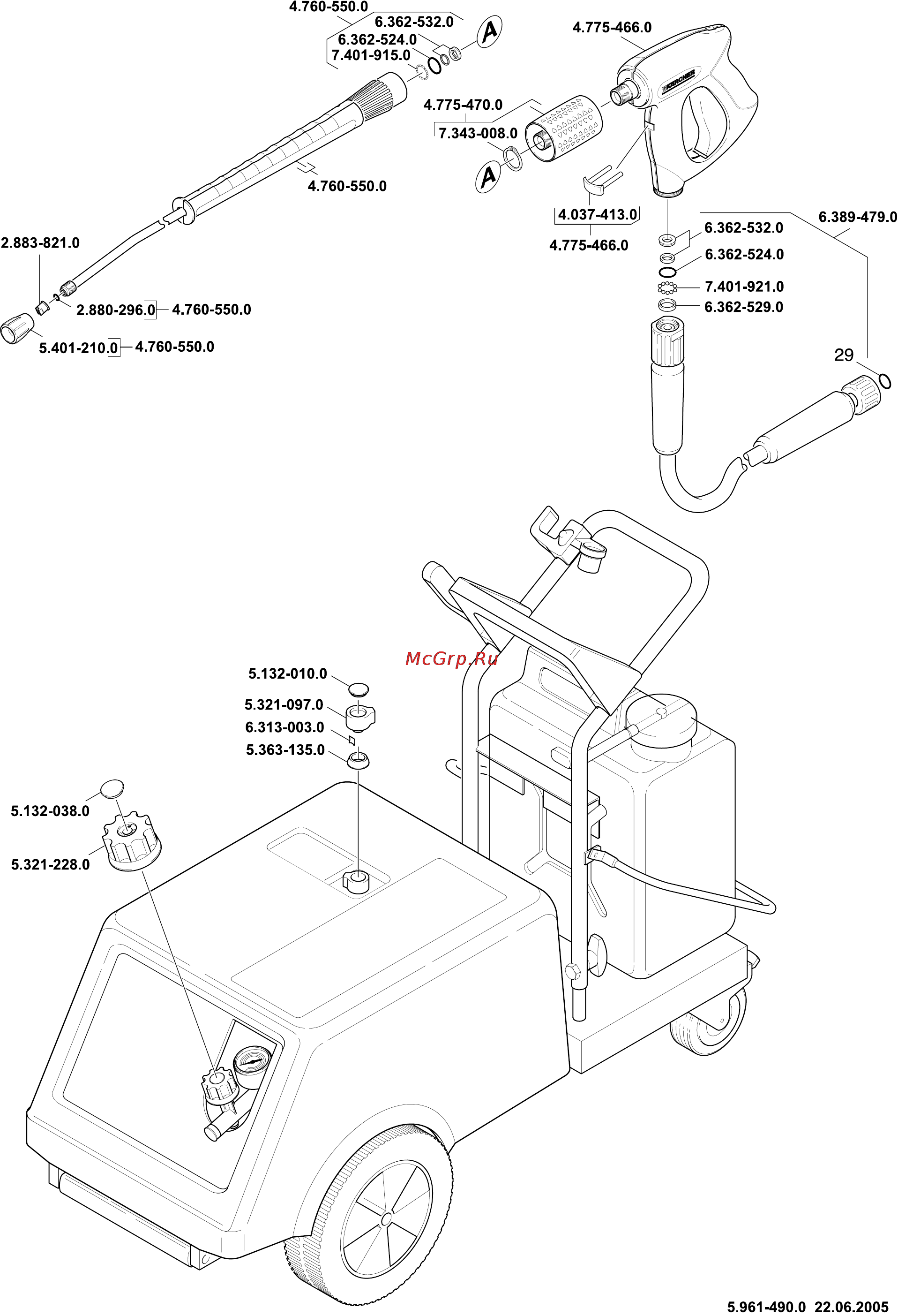 Karcher HD 1000 SI Инструкция по эксплуатации онлайн [34/34] 804