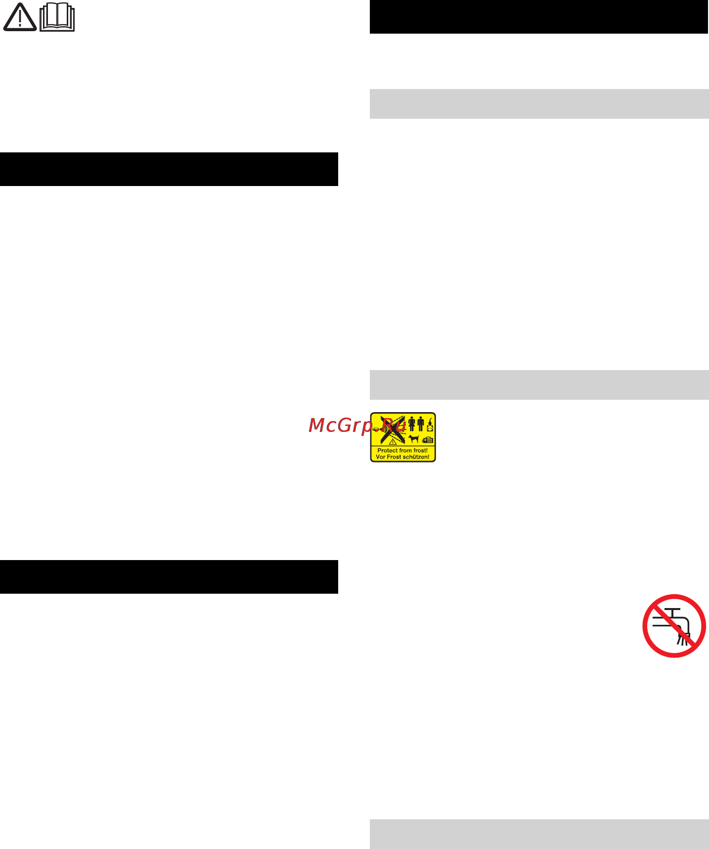 Karcher HD 801 B [187/254] Pregled sadržaja