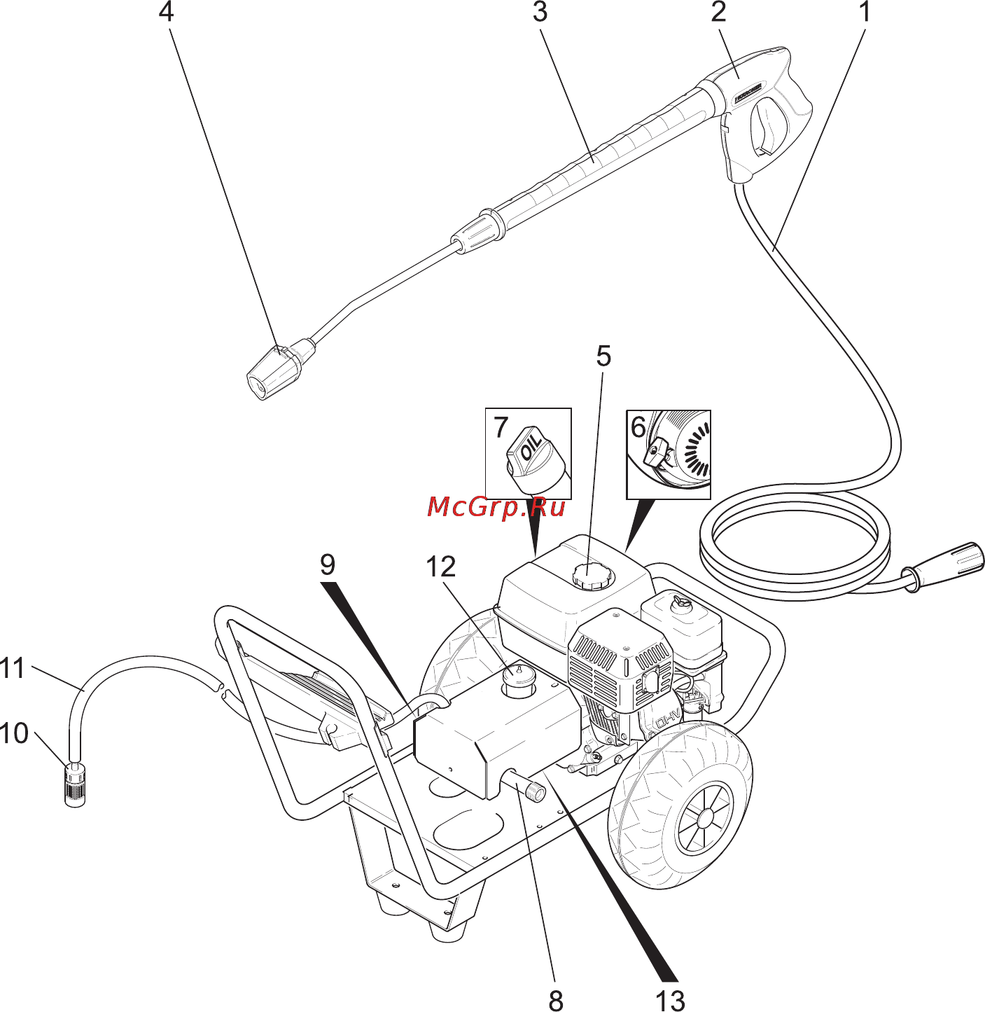 Karcher HD 801 B Инструкция по эксплуатации онлайн [3/254] 829