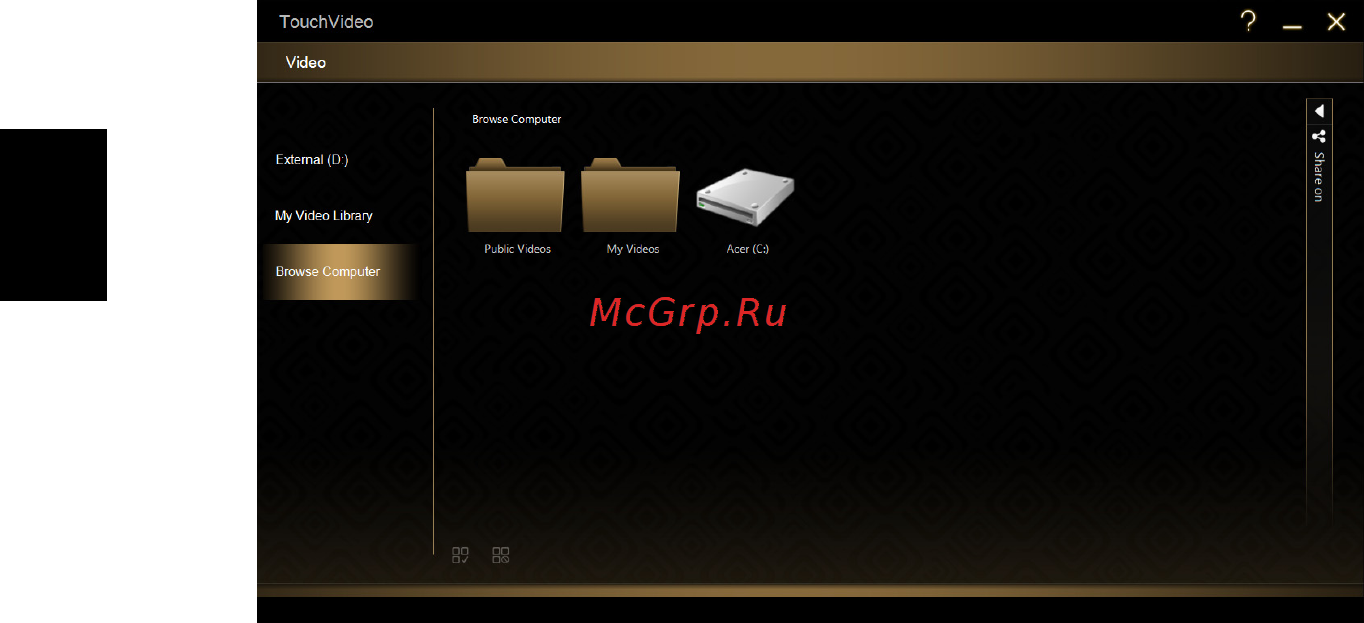 Acer ICONIA 484G64is [36/67] Русский
