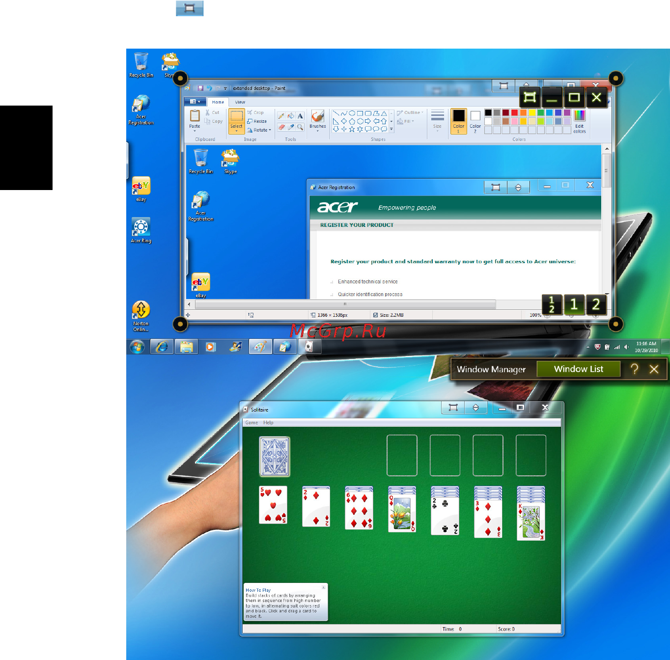 Acer ICONIA 484G64is [62/67] Русский