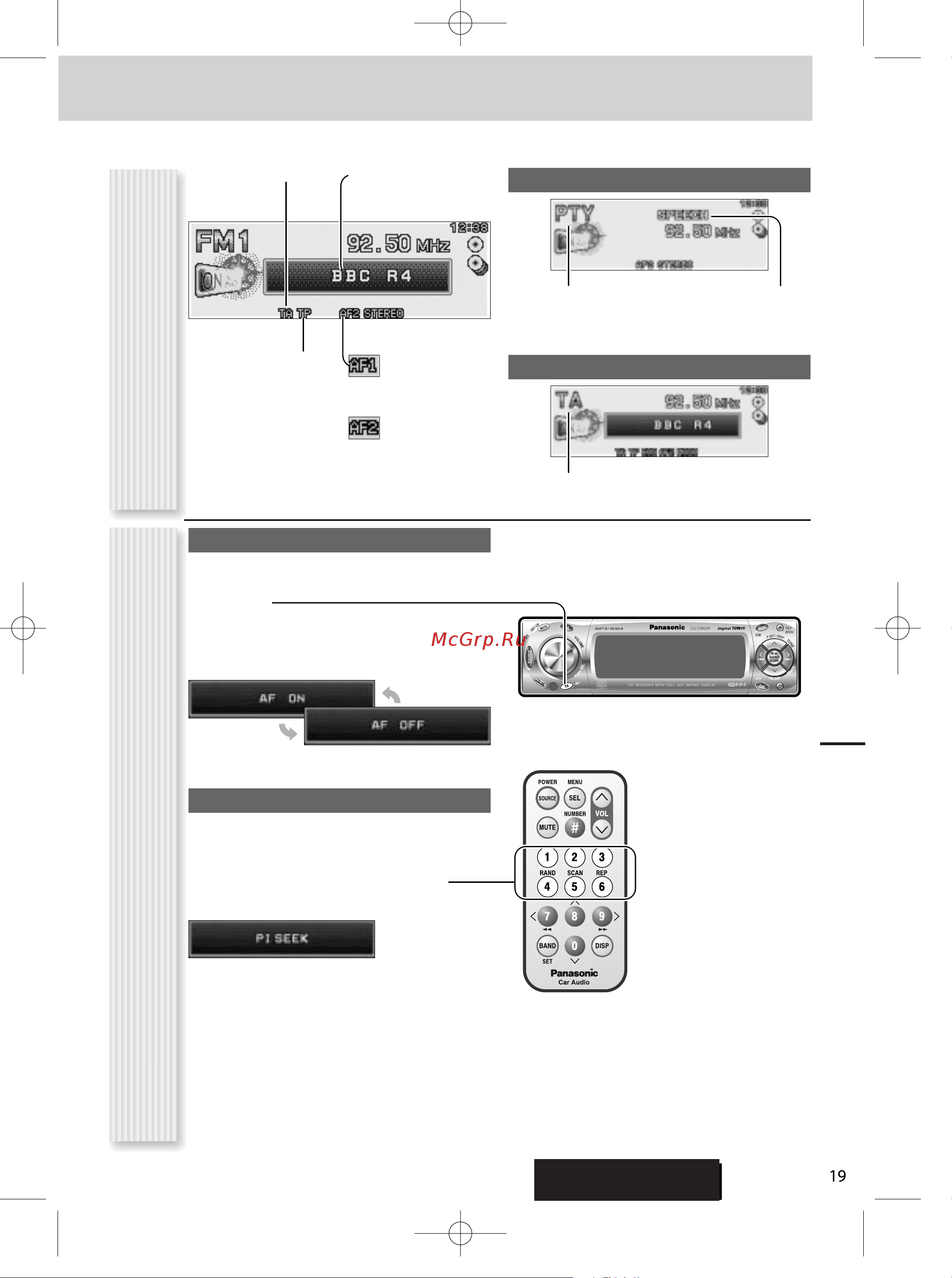 Panasonic CQ-C9800N [19/44] Иг он