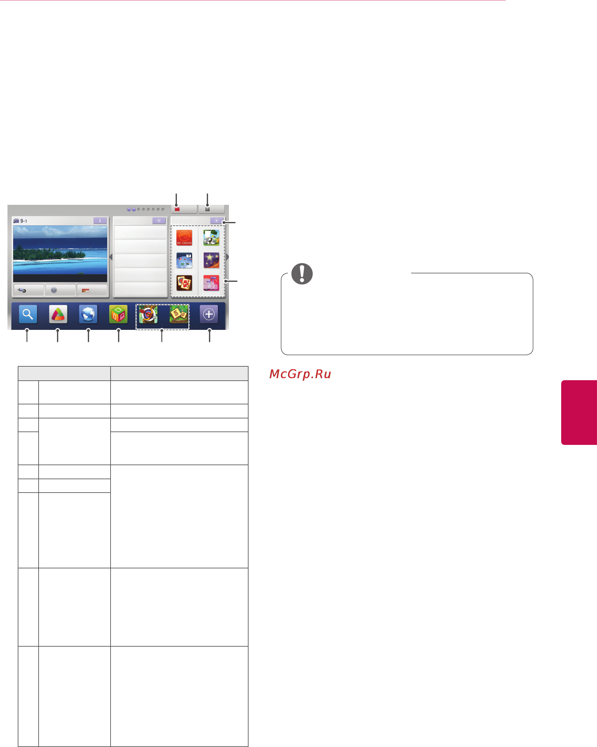 LG 42LV3700 Smart TV [51/140] Lgapps приложенияlg функция