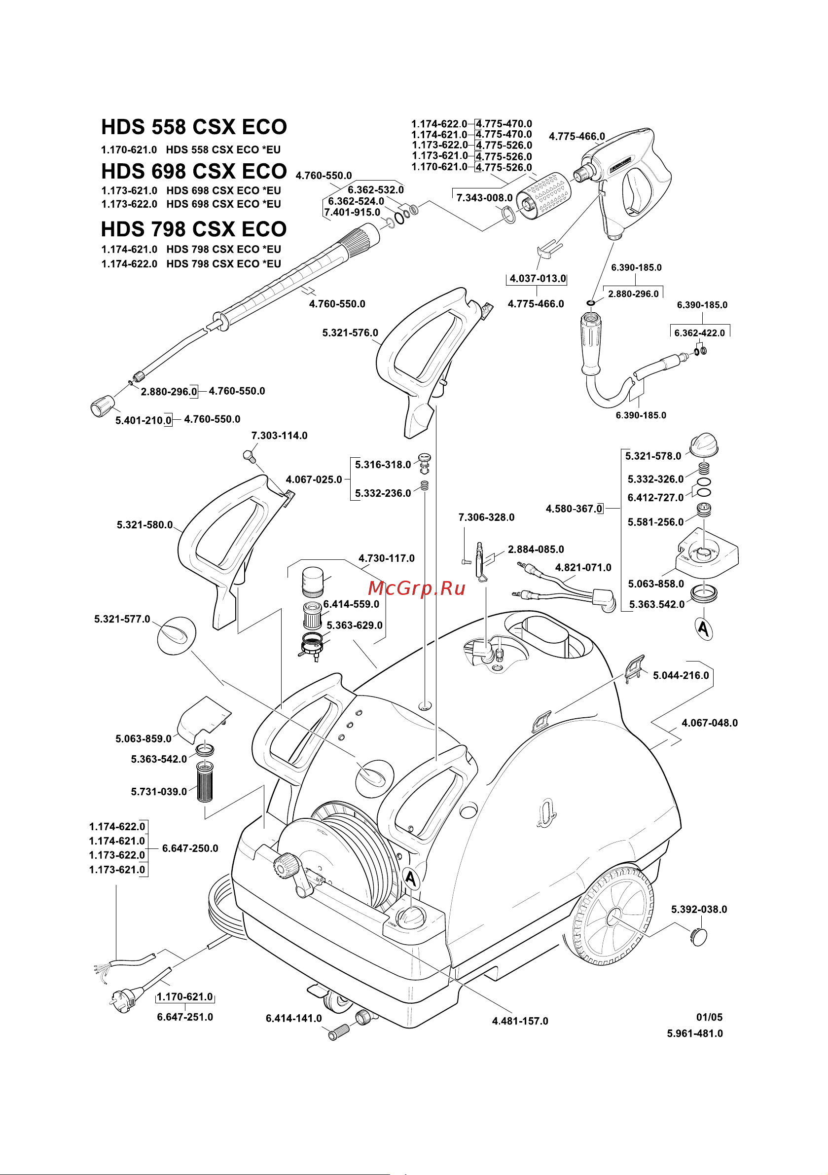 Karcher HDS 798 C Eco Инструкция по эксплуатации онлайн [545/548] 881