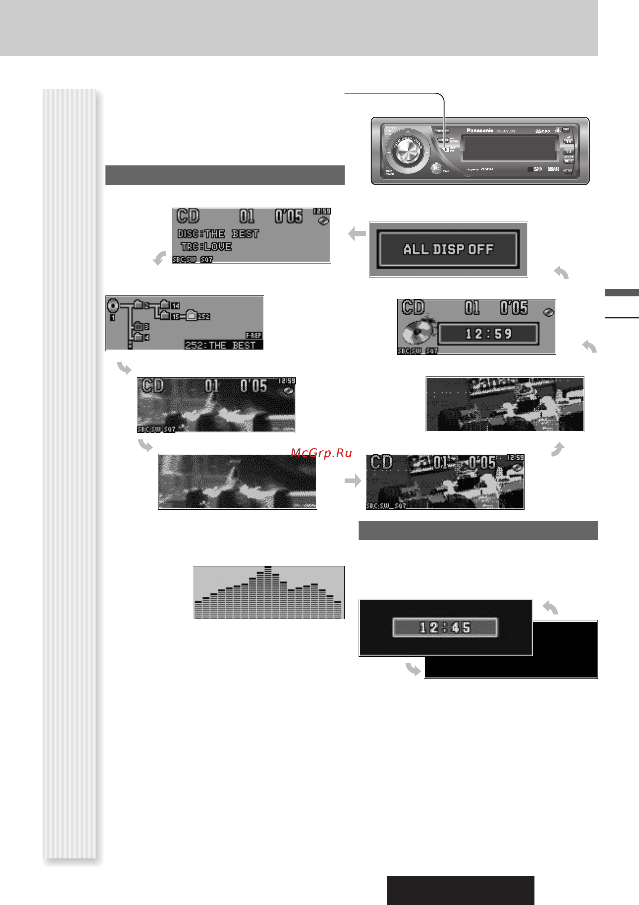 Panasonic CQ-C7303N [15/64] Cq c7703n c7303n
