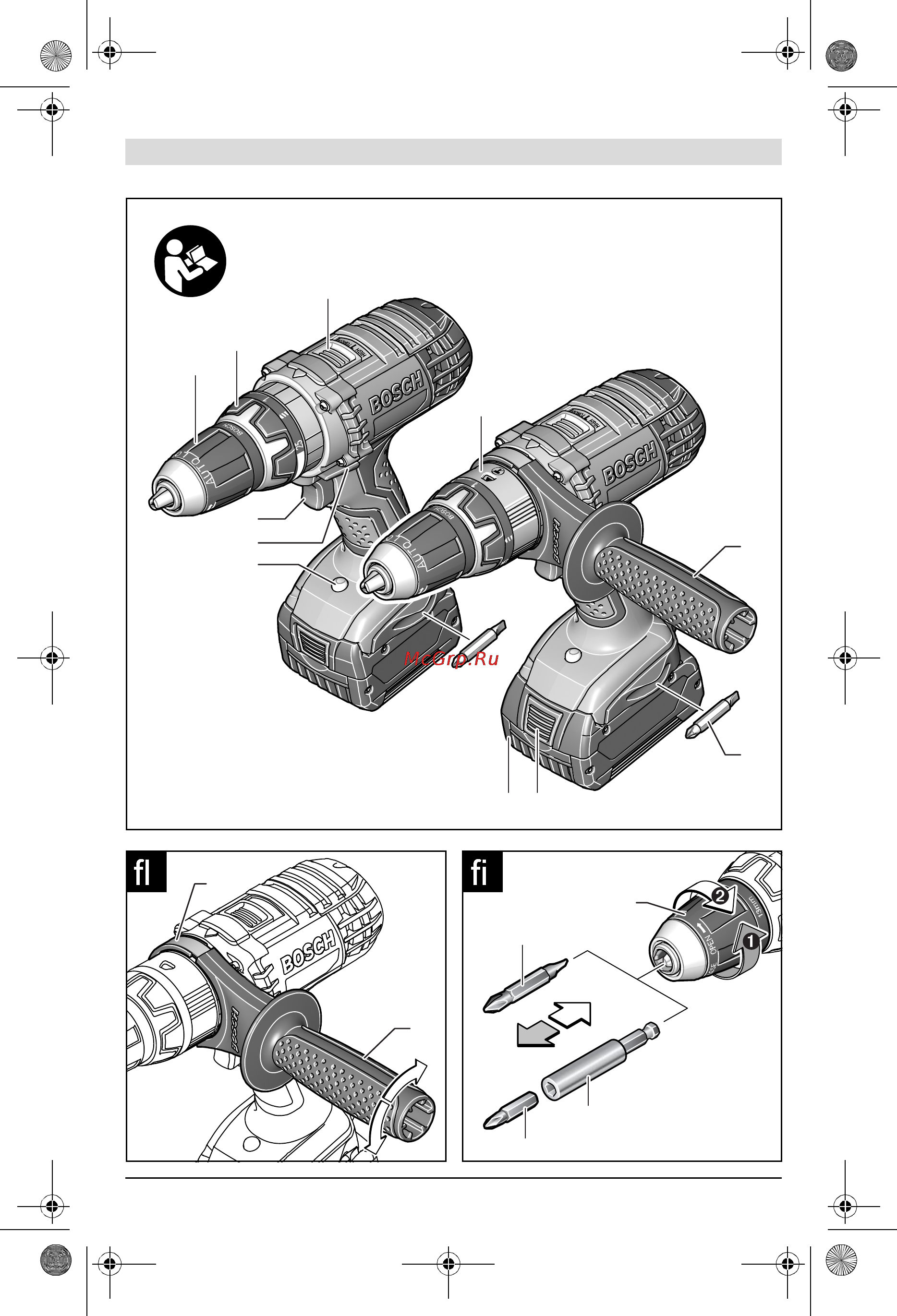 Bosch GSR 18 VE-2-LI Инструкция по эксплуатации онлайн [2/16] 949