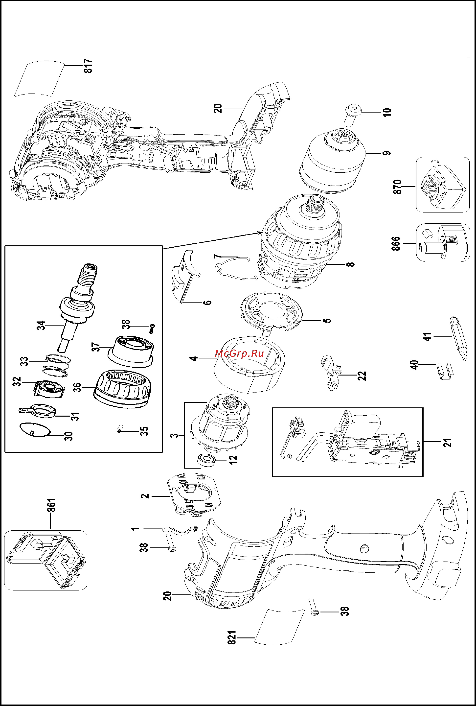 Dewalt DC 731 KB Инструкция по эксплуатации онлайн [23/28] 997