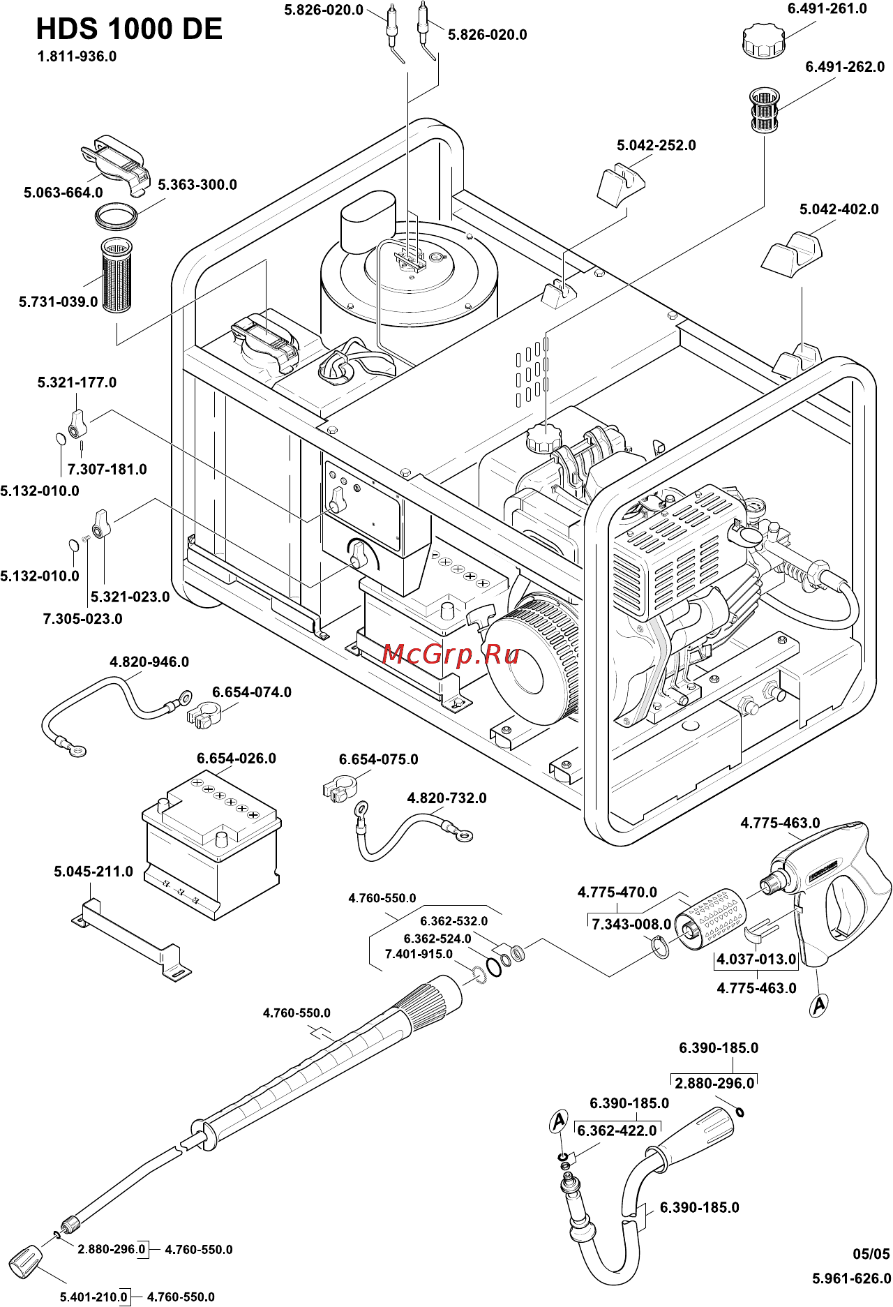Karcher HDS 1000 BE Инструкция по эксплуатации онлайн [426/428] 1001