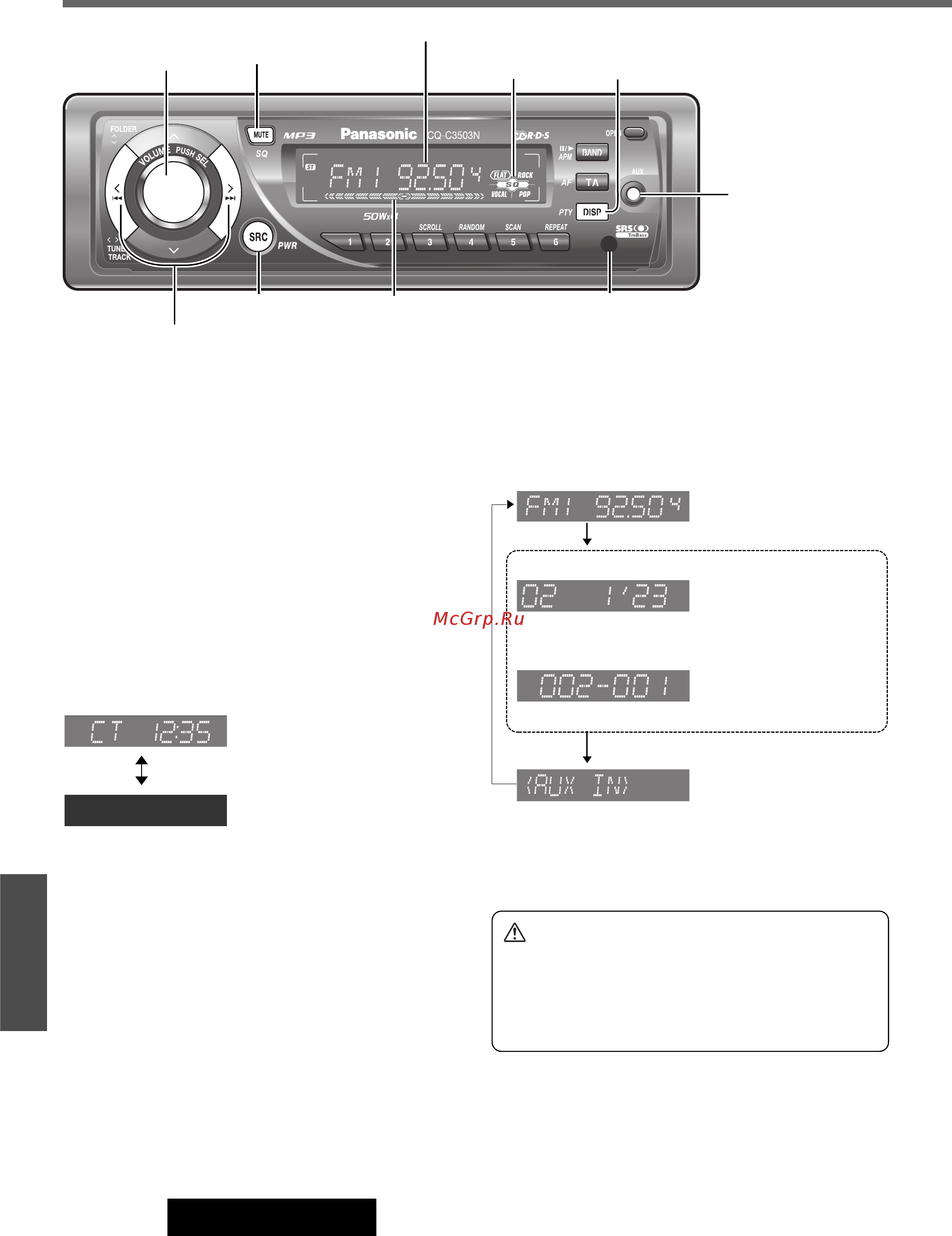 Panasonic CQ-C3303N [8/42] _п_11