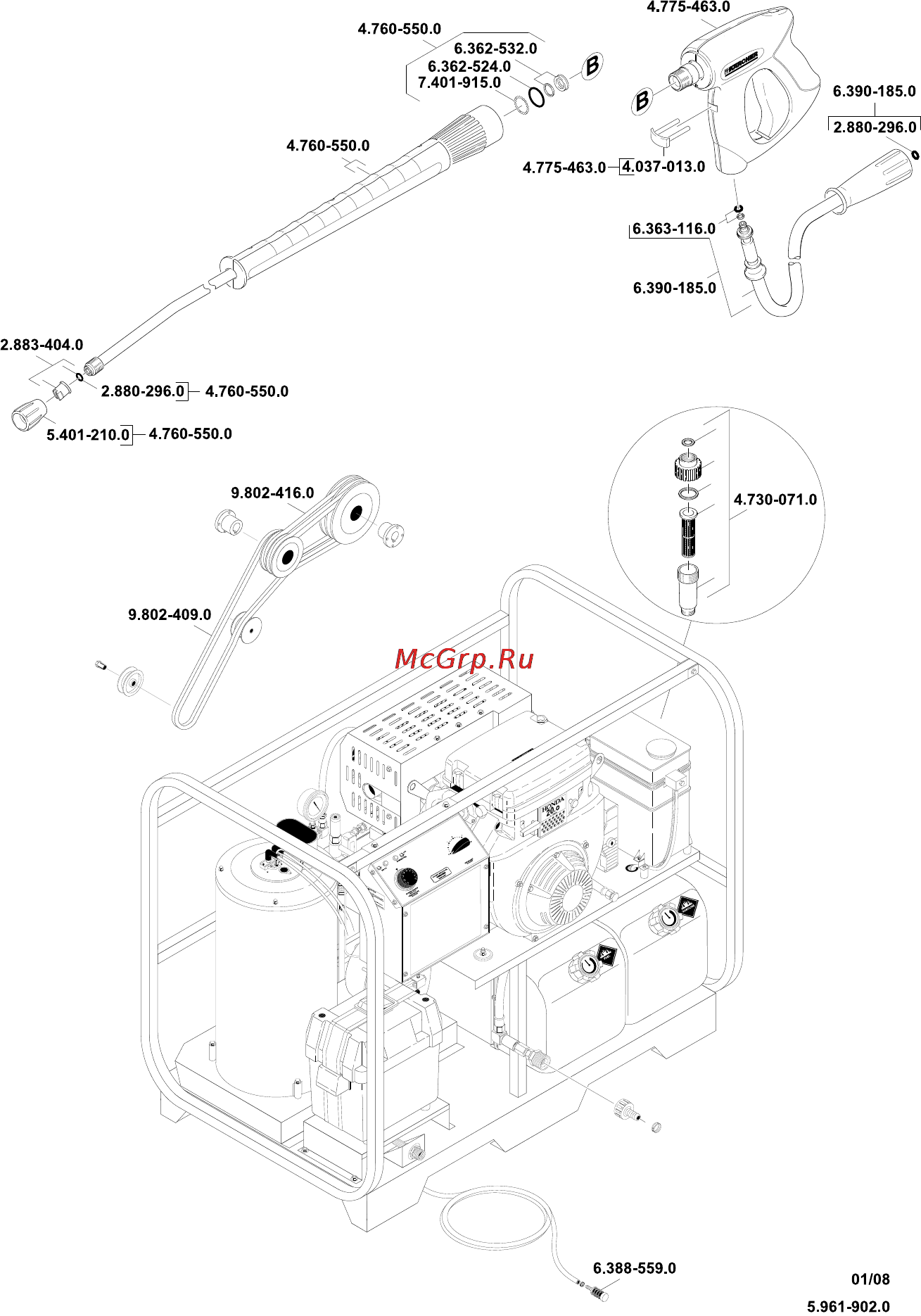 Karcher HDS 13/24 PE Cage Инструкция по эксплуатации онлайн [436/438] 1008