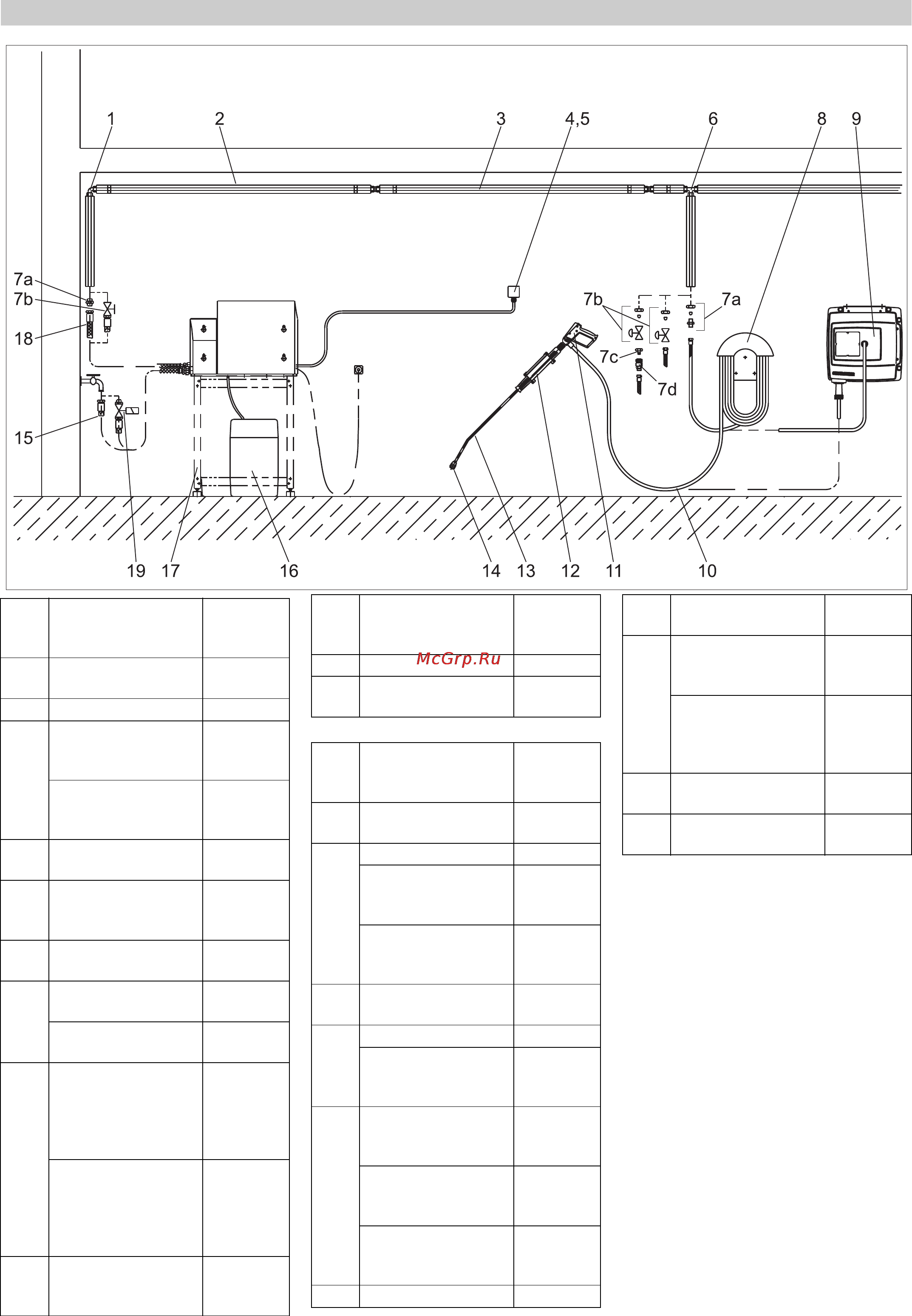 Karcher HD 9/16-4 ST-H [353/357] Монтажний матеріал