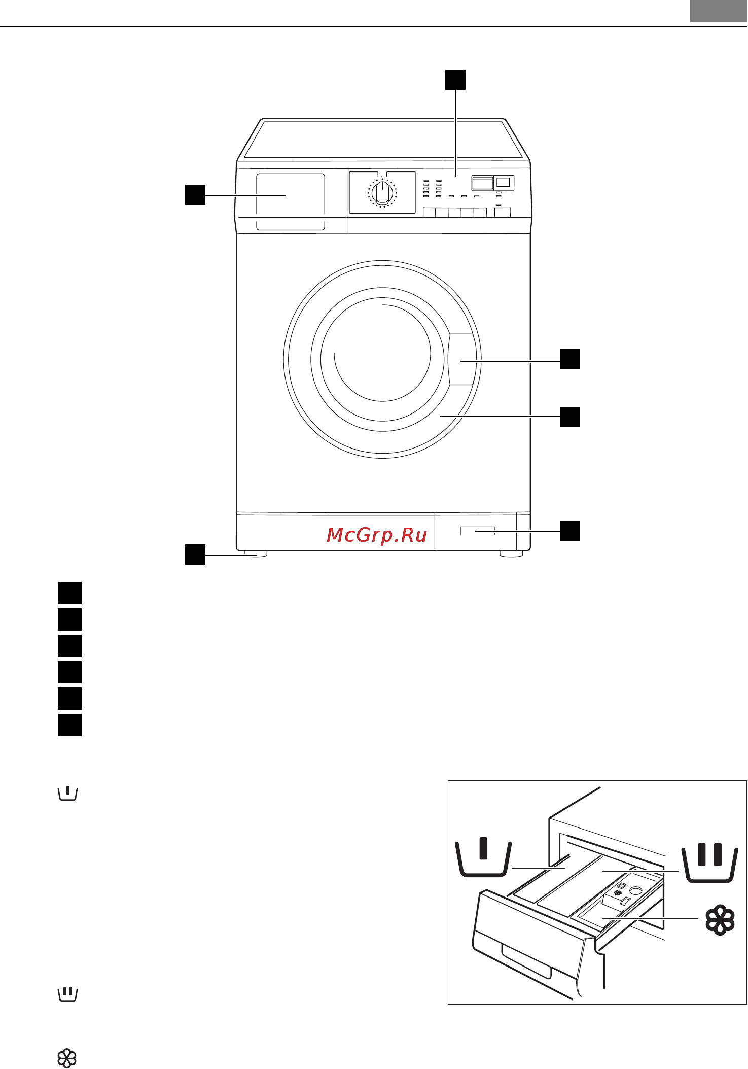 AEG LS60840L [7/40] Дозатор моющих средств