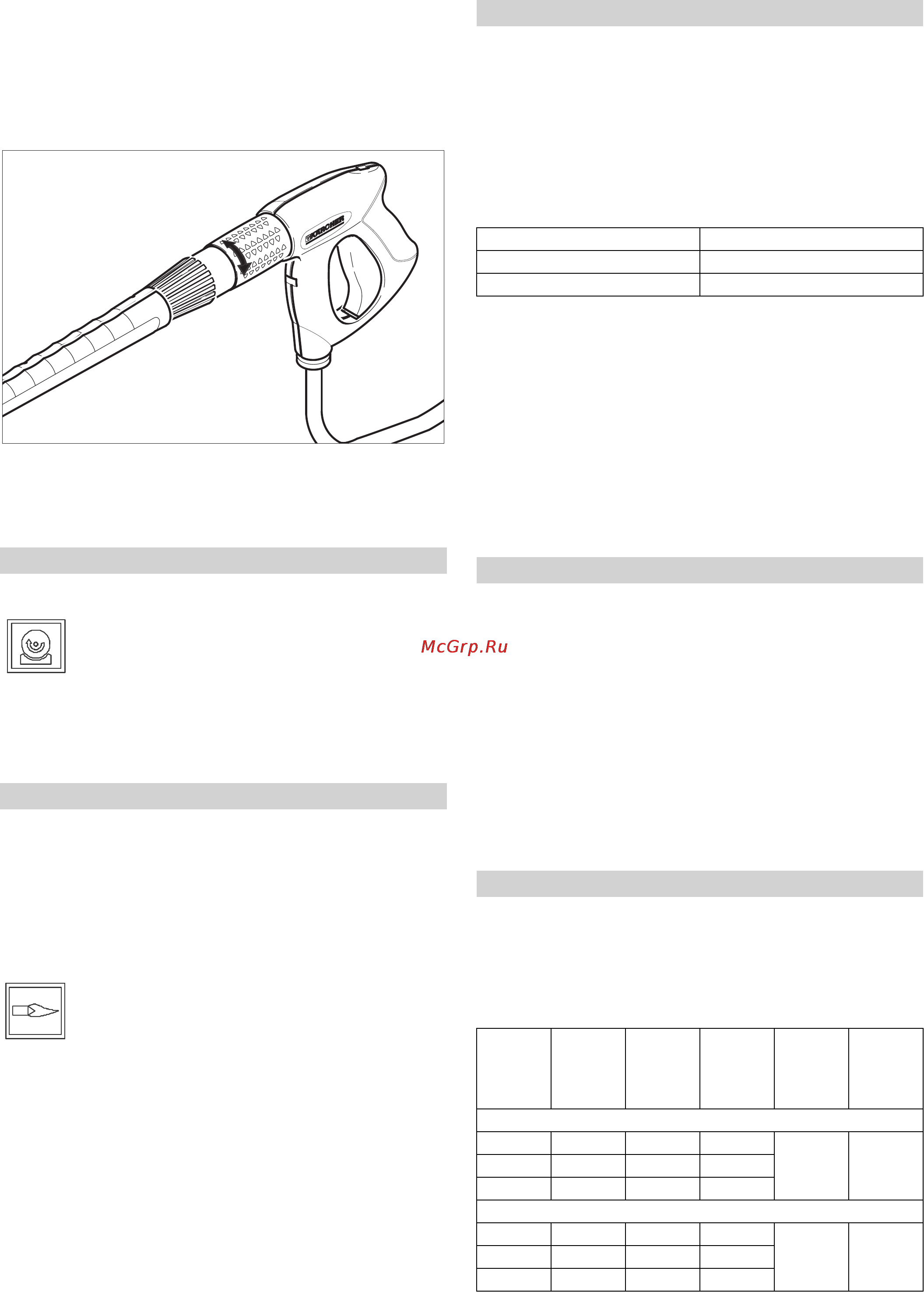 Karcher HDS 12/14-4 ST Eco [216/444] Επιλογή ακροφυσίων