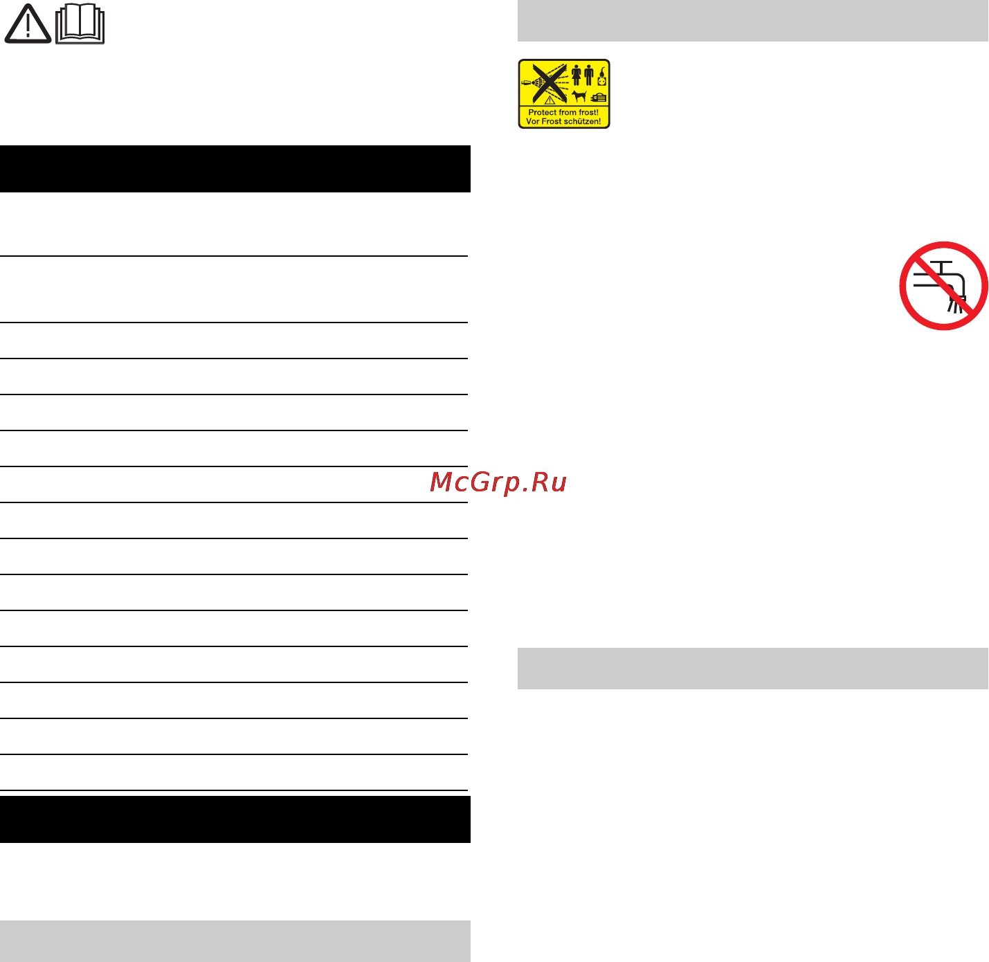 Karcher AP 100/50 M [2/294] Inhaltsverzeichnis
