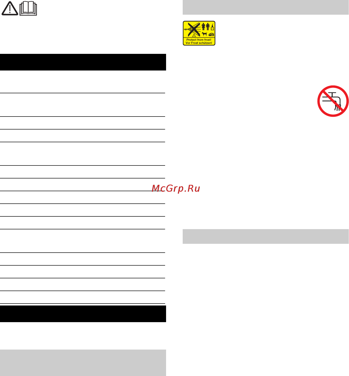 Karcher AP 100/50 M [259/294] Jūsu drošībai