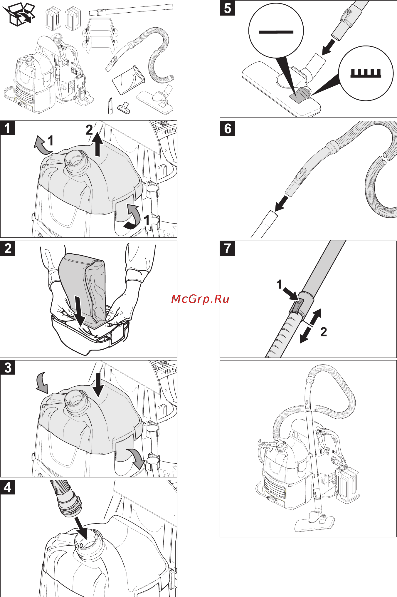 Karcher BV 5/1 Bp Инструкция по эксплуатации онлайн [2/252] 1074