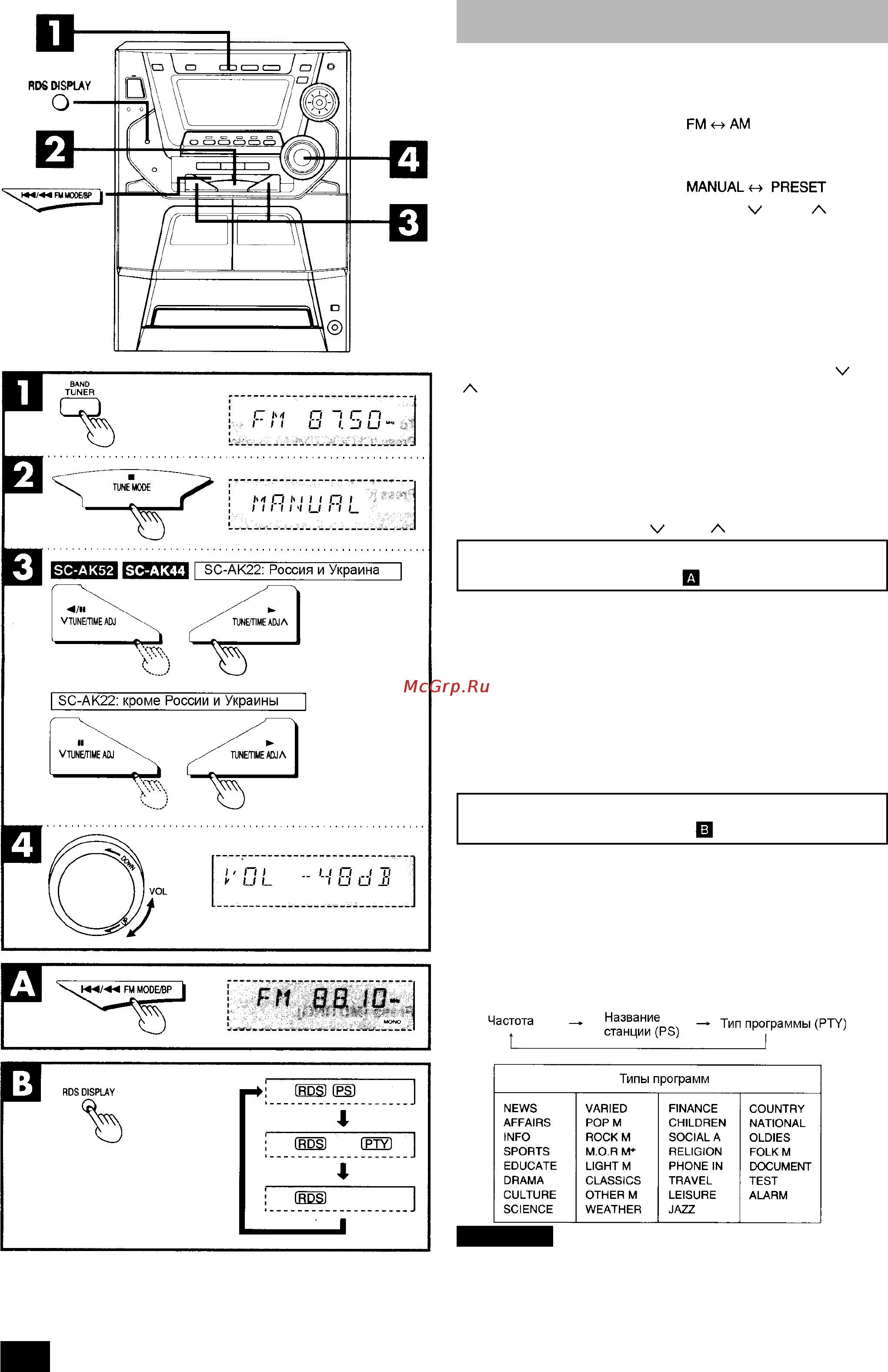 Panasonic SC-AK52 [12/32] 7 a 23 02 60 e02