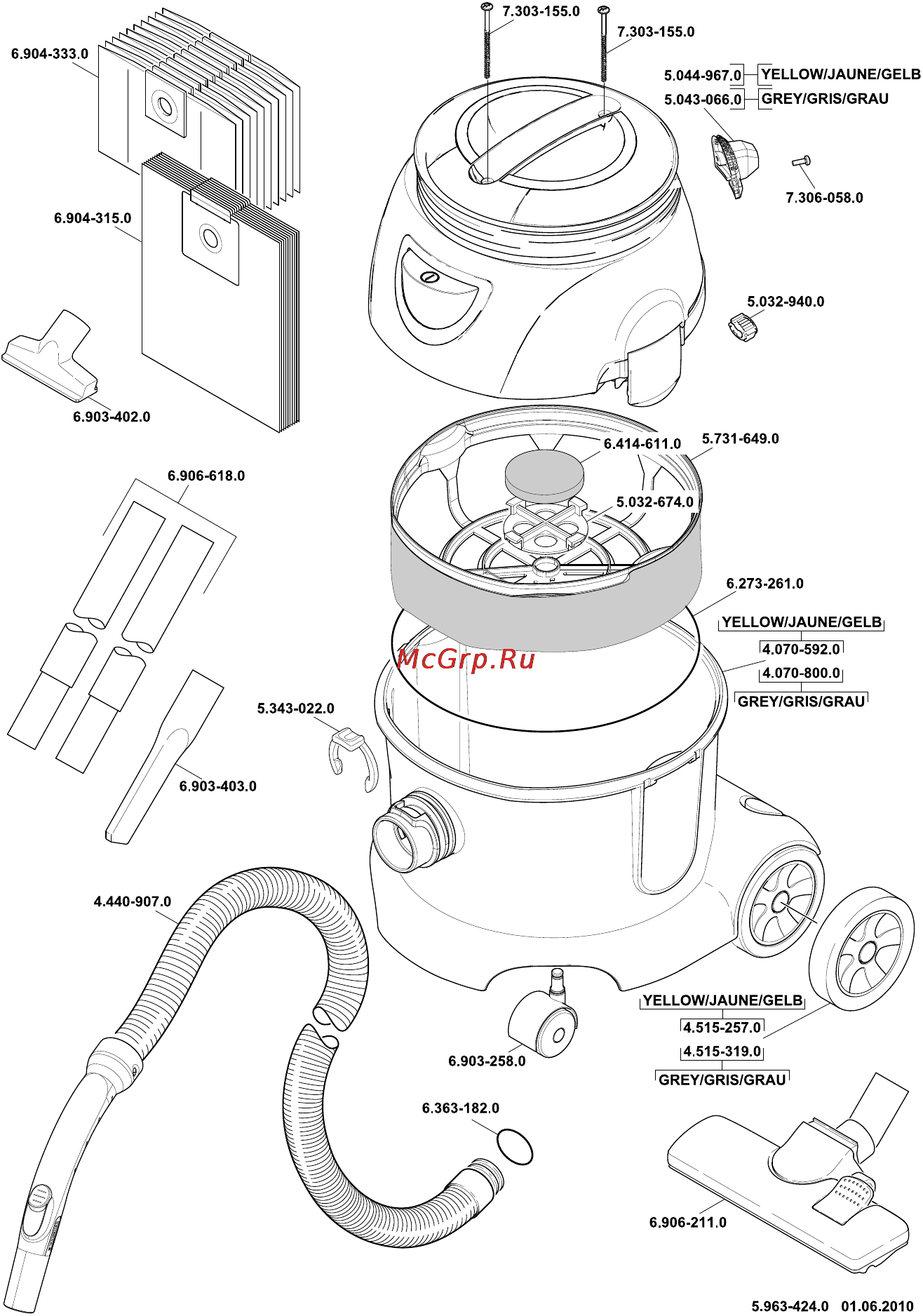 Karcher T 10/1 Professional Инструкция по эксплуатации онлайн [123/124] 1120