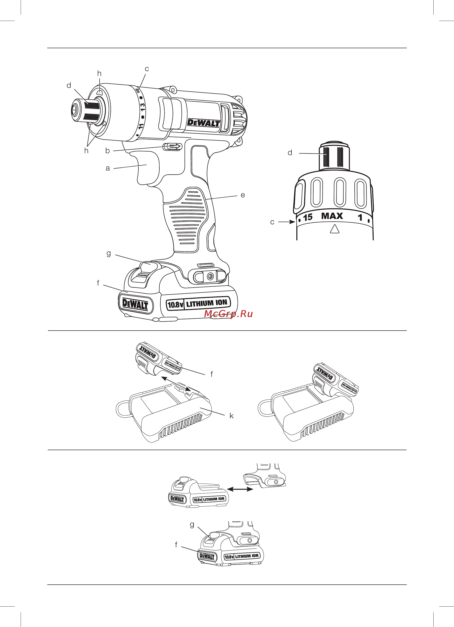 Dewalt DCF 610 S2 Инструкция по эксплуатации онлайн [2/24] 1122