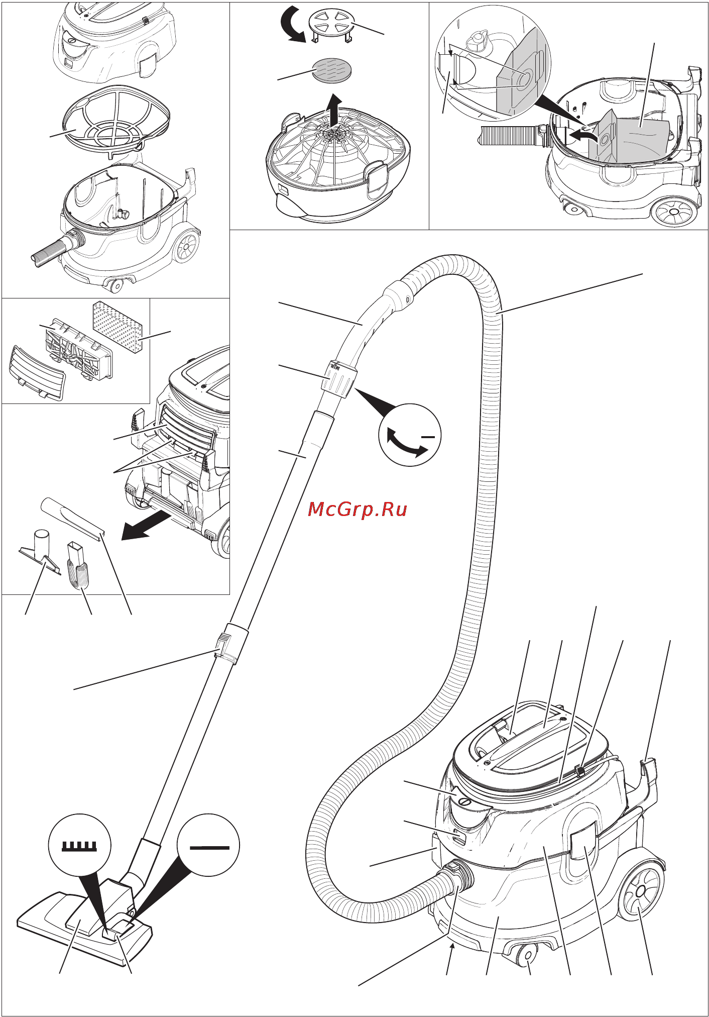 Karcher T 15/1 Инструкция по эксплуатации онлайн [2/152] 1160