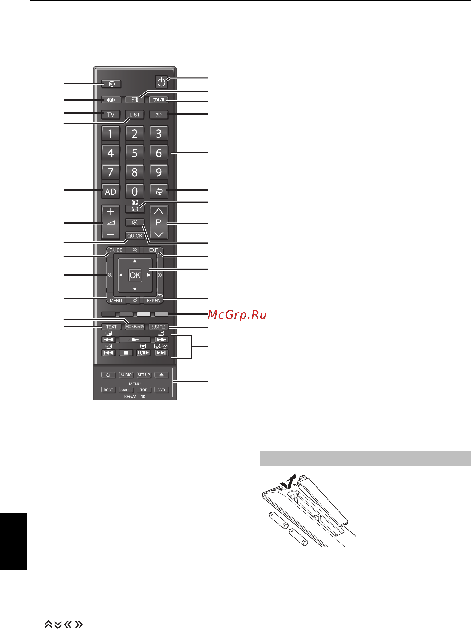 Toshiba 46WL768R Инструкция по эксплуатации онлайн [8/88] 1167