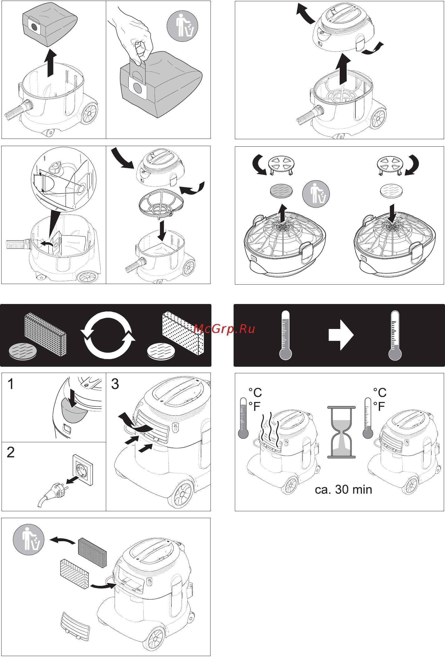 Karcher T 17/1 Инструкция по эксплуатации онлайн [27/32] 1168