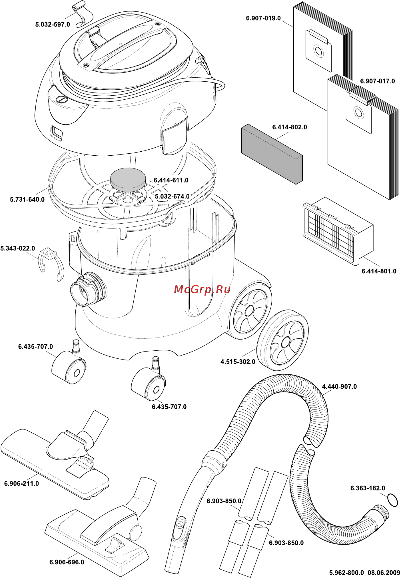 Karcher T 17/1 Инструкция по эксплуатации онлайн [29/32] 1168