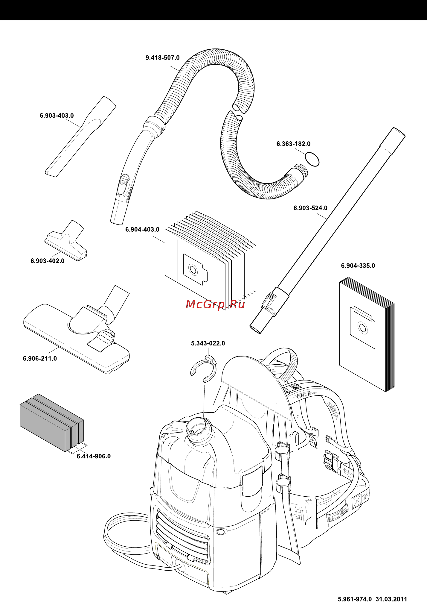 Karcher BV 5/1 Инструкция по эксплуатации онлайн [215/216] 1176