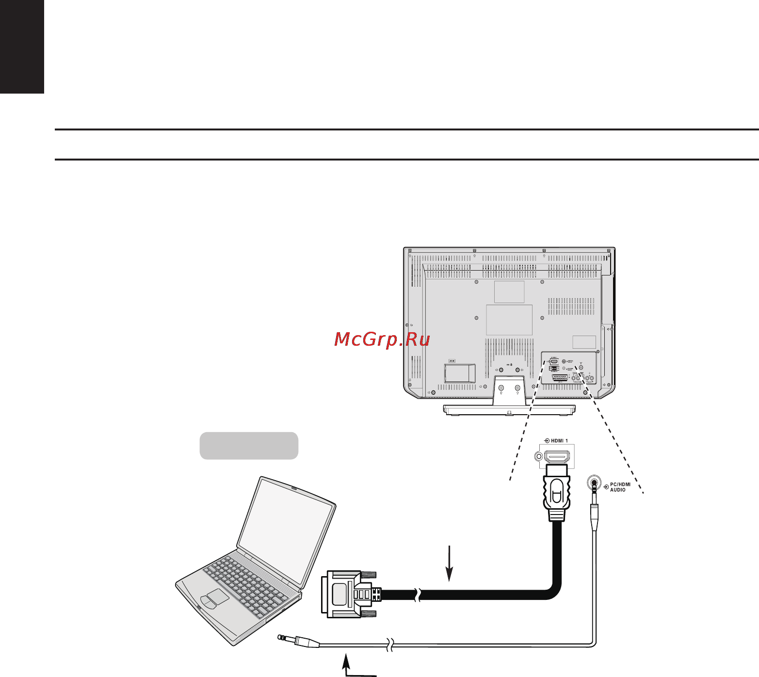 Toshiba 32AV834RB [16/67] Задняя панель телевизора