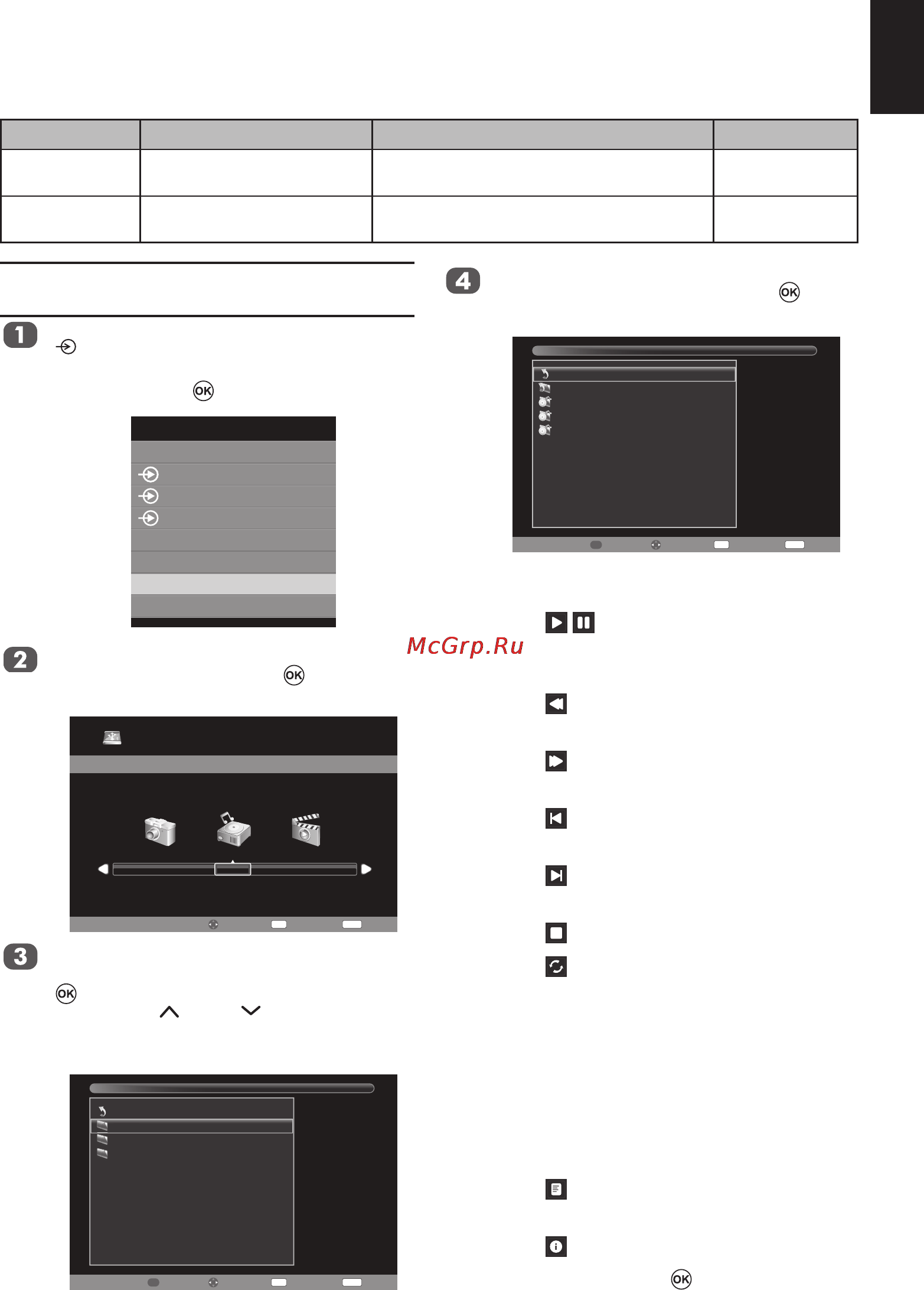 Toshiba 32AV834RB [41/67] Прослушивание музыки через порт usb
