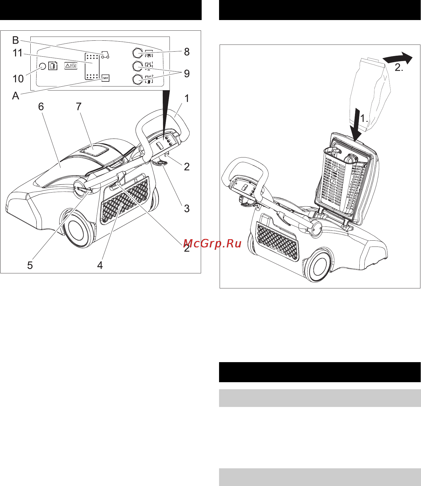 Karcher CV 66/2 Professional [101/148] Obsluha