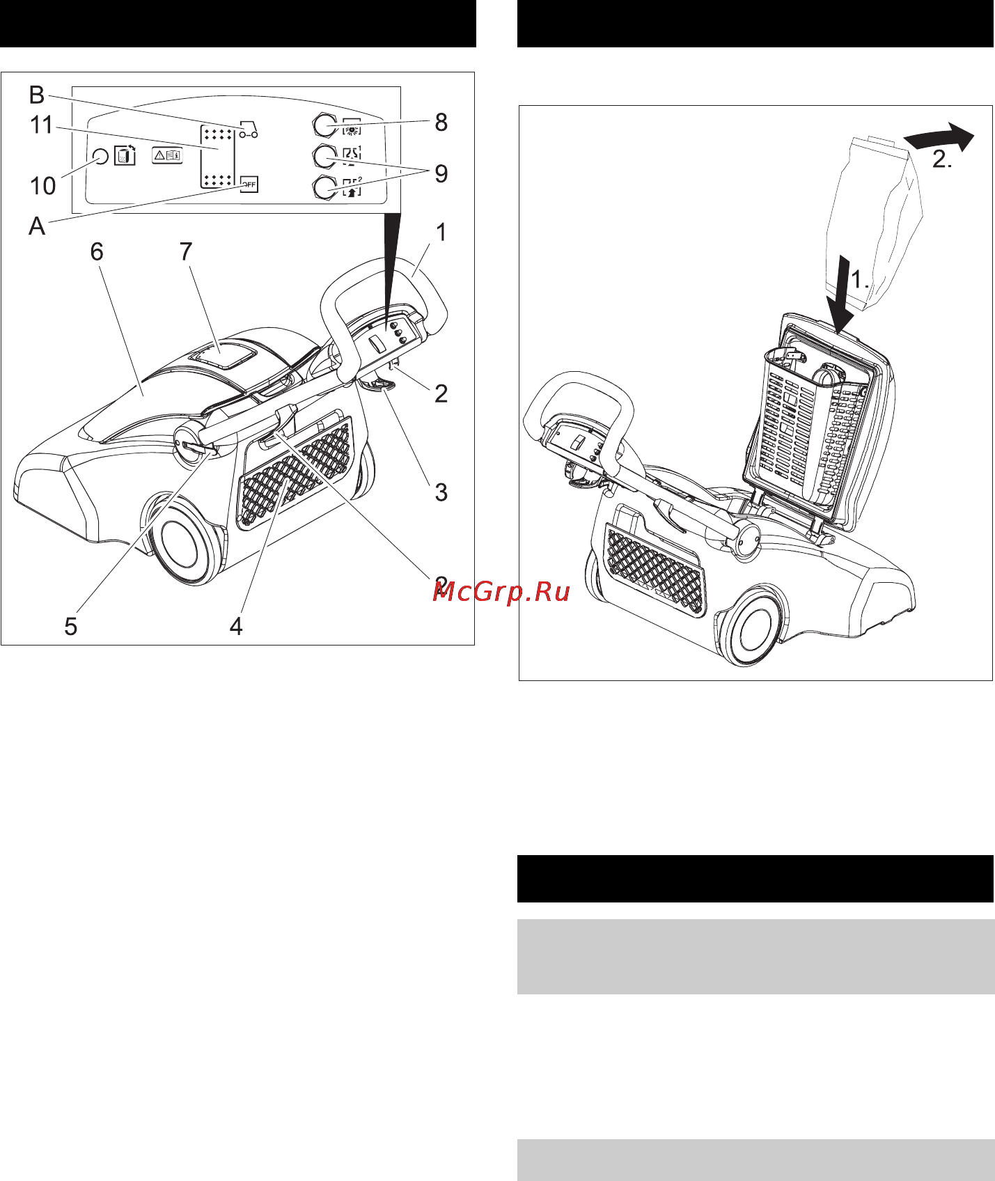 Karcher CV 66/2 Professional [86/148] Pregled vstavljanje filtrske vrečke