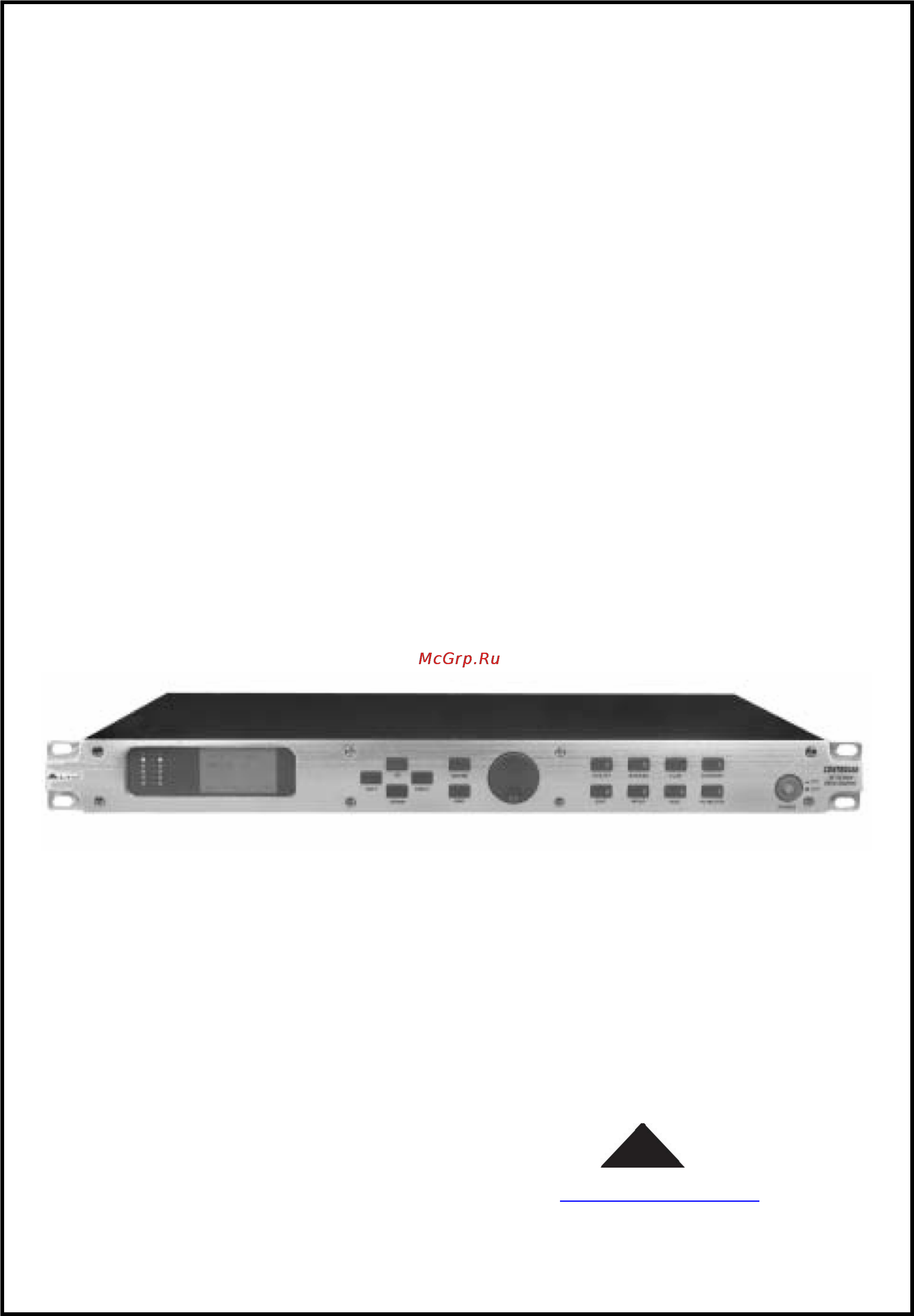 Alto CONTROL60 Инструкция по эксплуатации онлайн