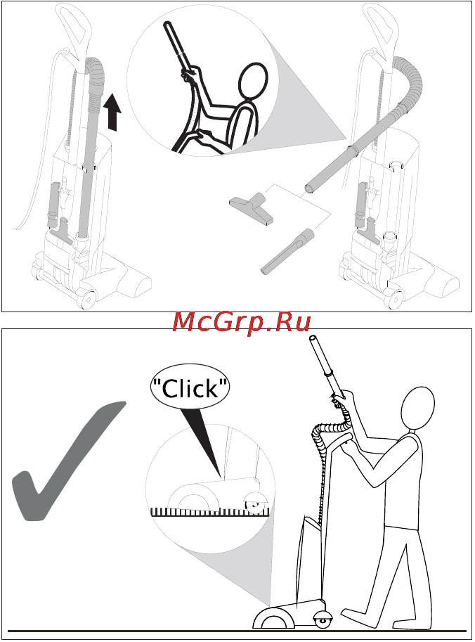Karcher CV 38/2 [5/124] Предупреждение