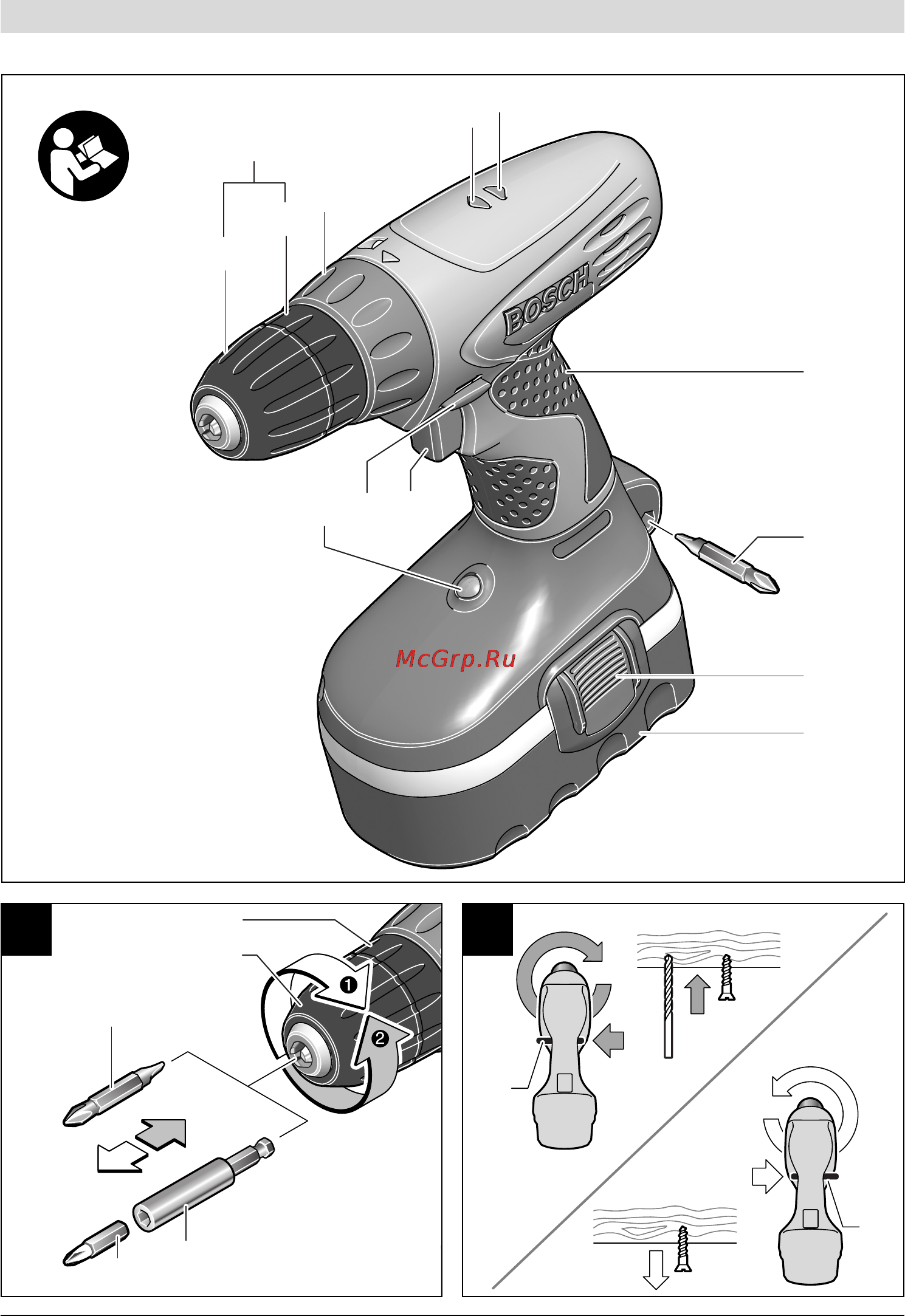 Bosch PSR 14,4 Инструкция по эксплуатации онлайн [3/112] 1218