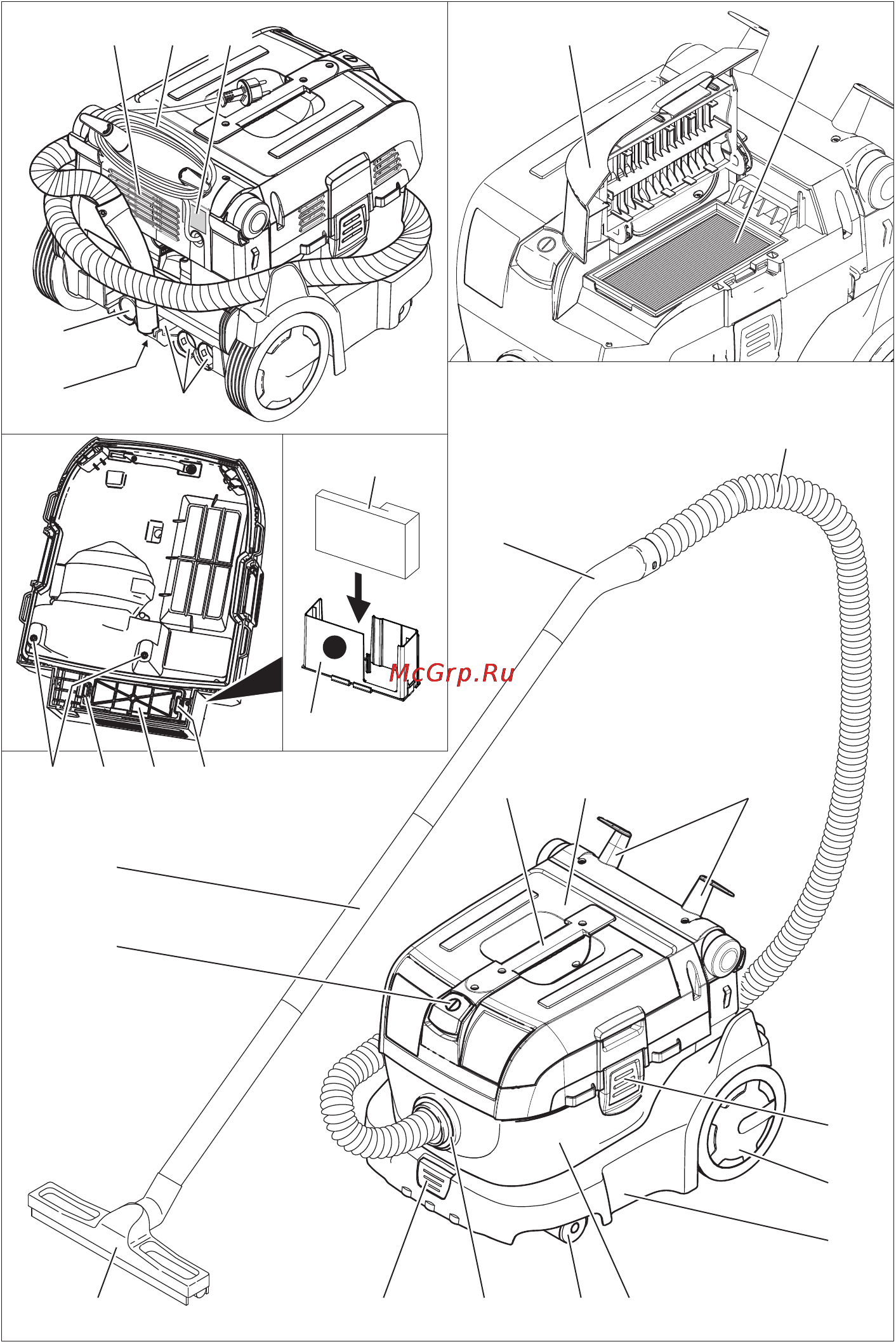 Karcher NT 14/1 Eco Инструкция по эксплуатации онлайн [3/172] 1232