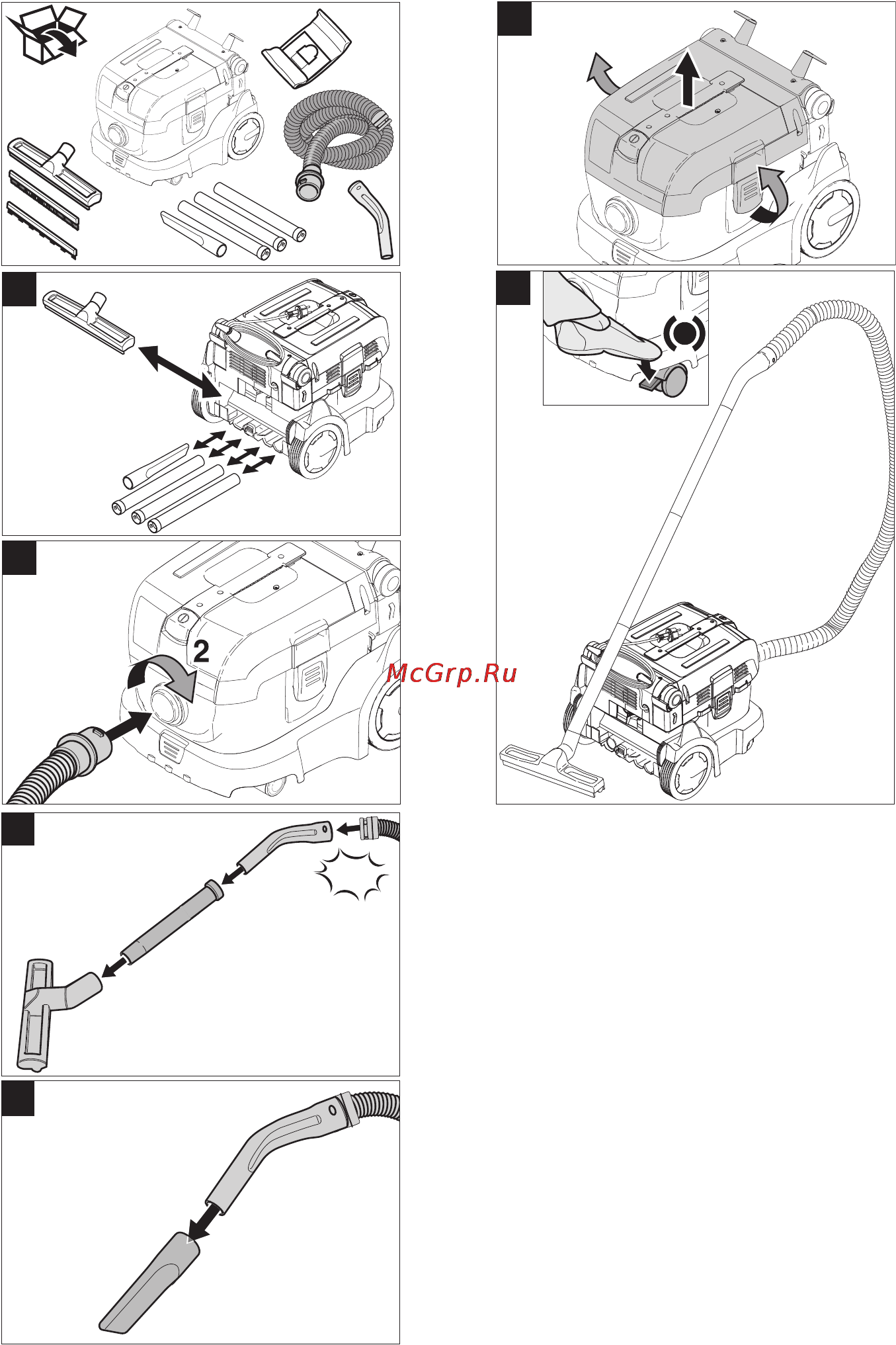 Karcher NT 14/1 Eco Инструкция по эксплуатации онлайн [4/172] 1232