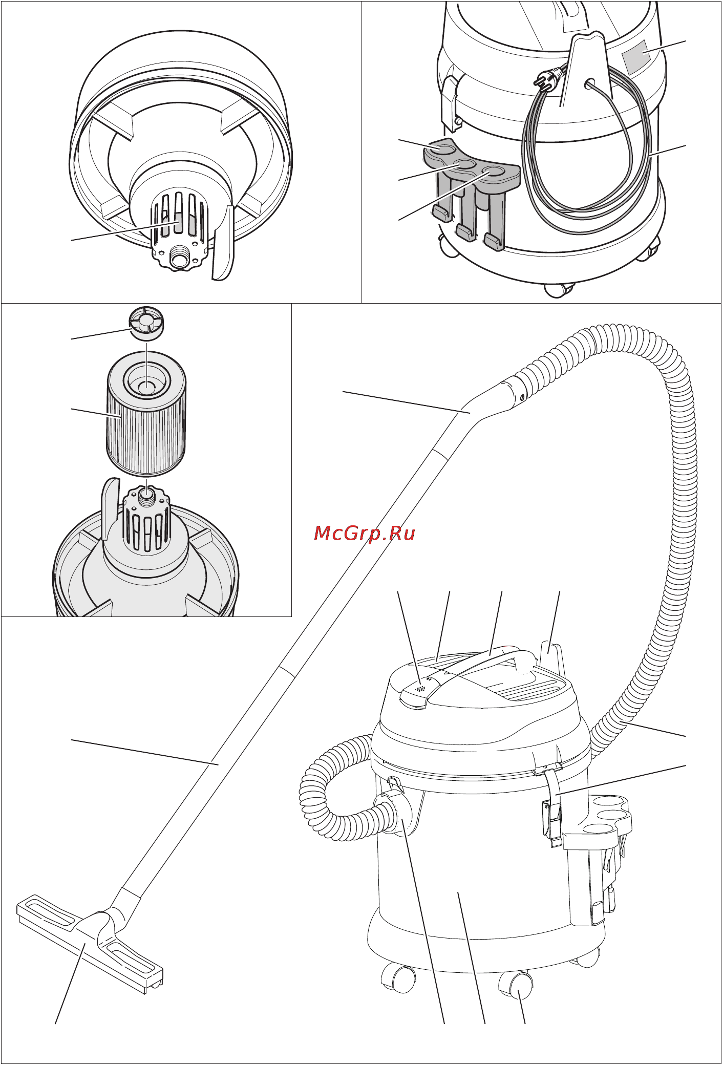 Karcher NT 27/1 Инструкция по эксплуатации онлайн [3/148] 1246
