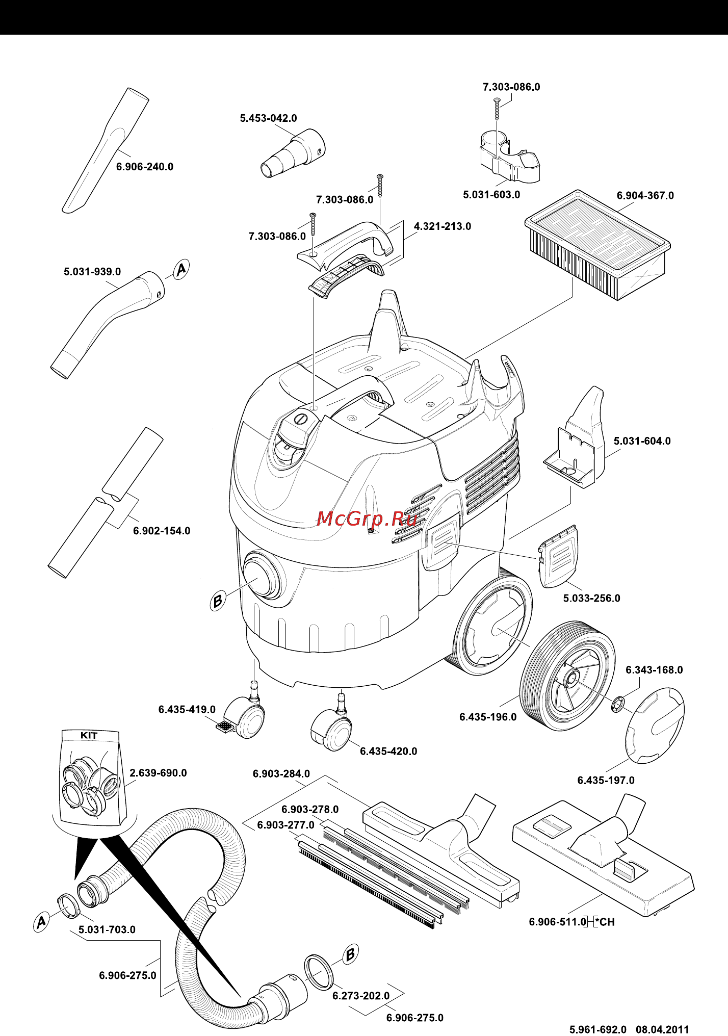 Karcher NT 35/1 Tact Инструкция по эксплуатации онлайн [180/184] 1278
