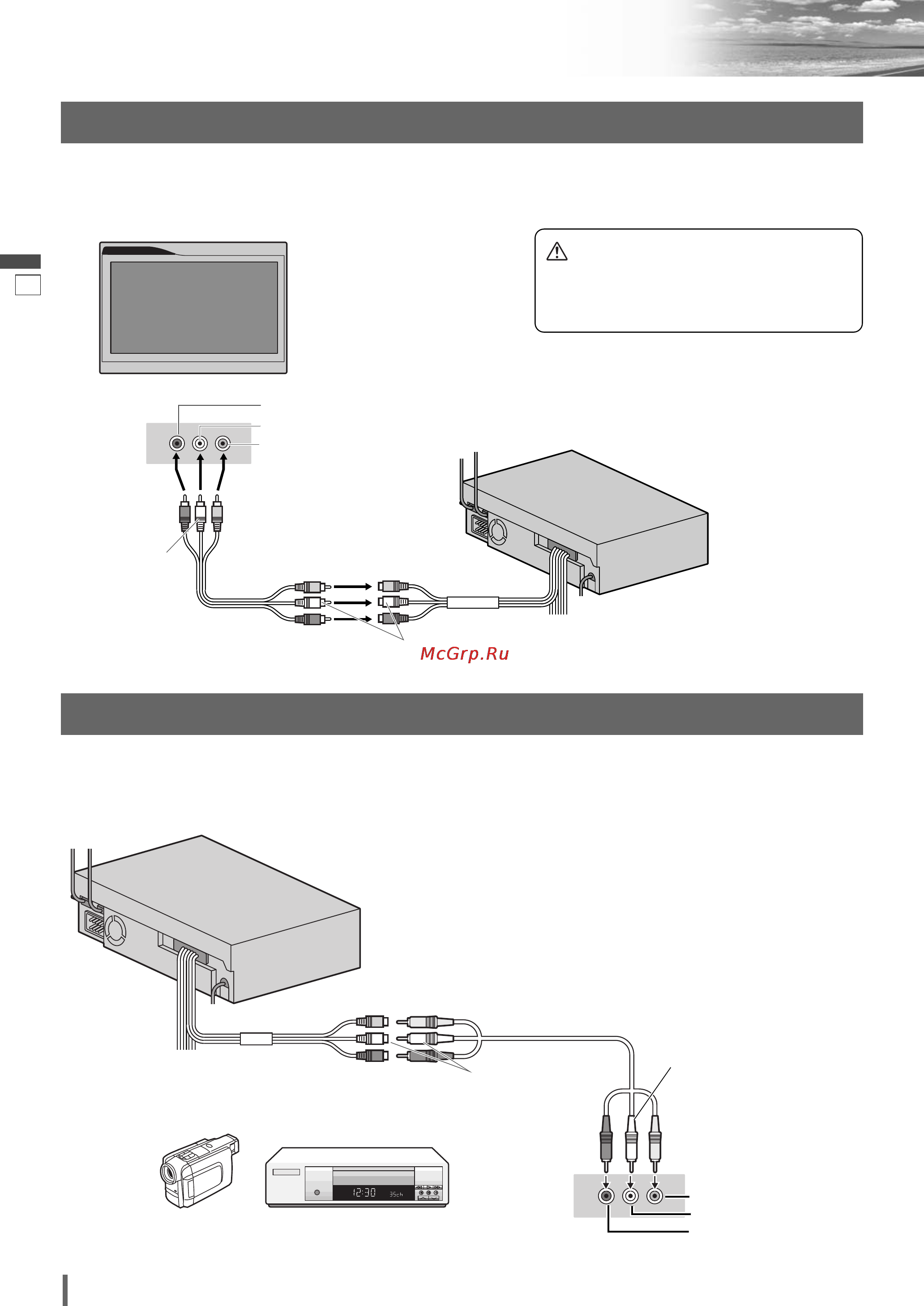 Panasonic CQ-VD7005W5 [68/94] Электрические соединения