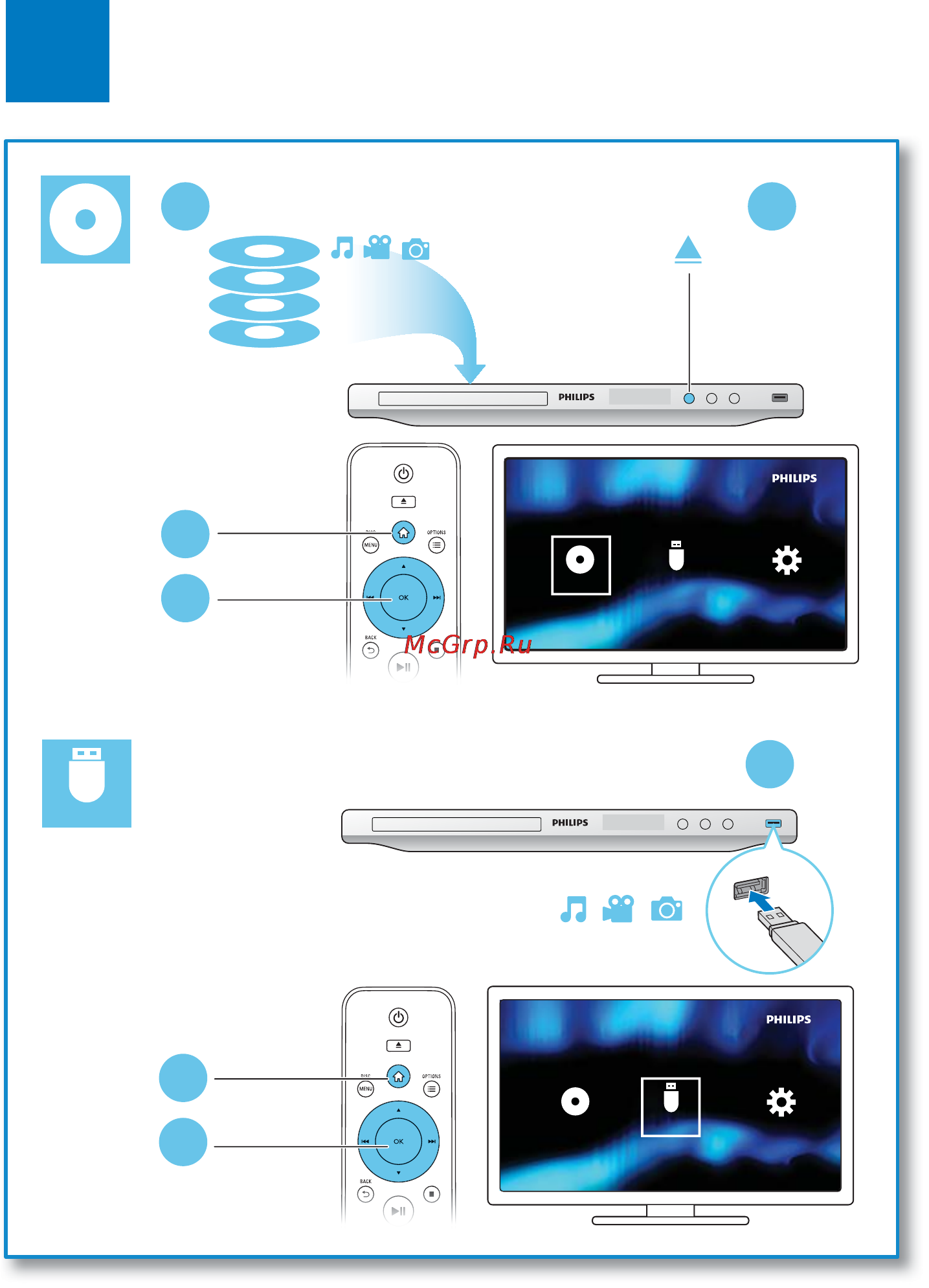 Philips DVP3800 Инструкция по эксплуатации онлайн [6/32] 1357