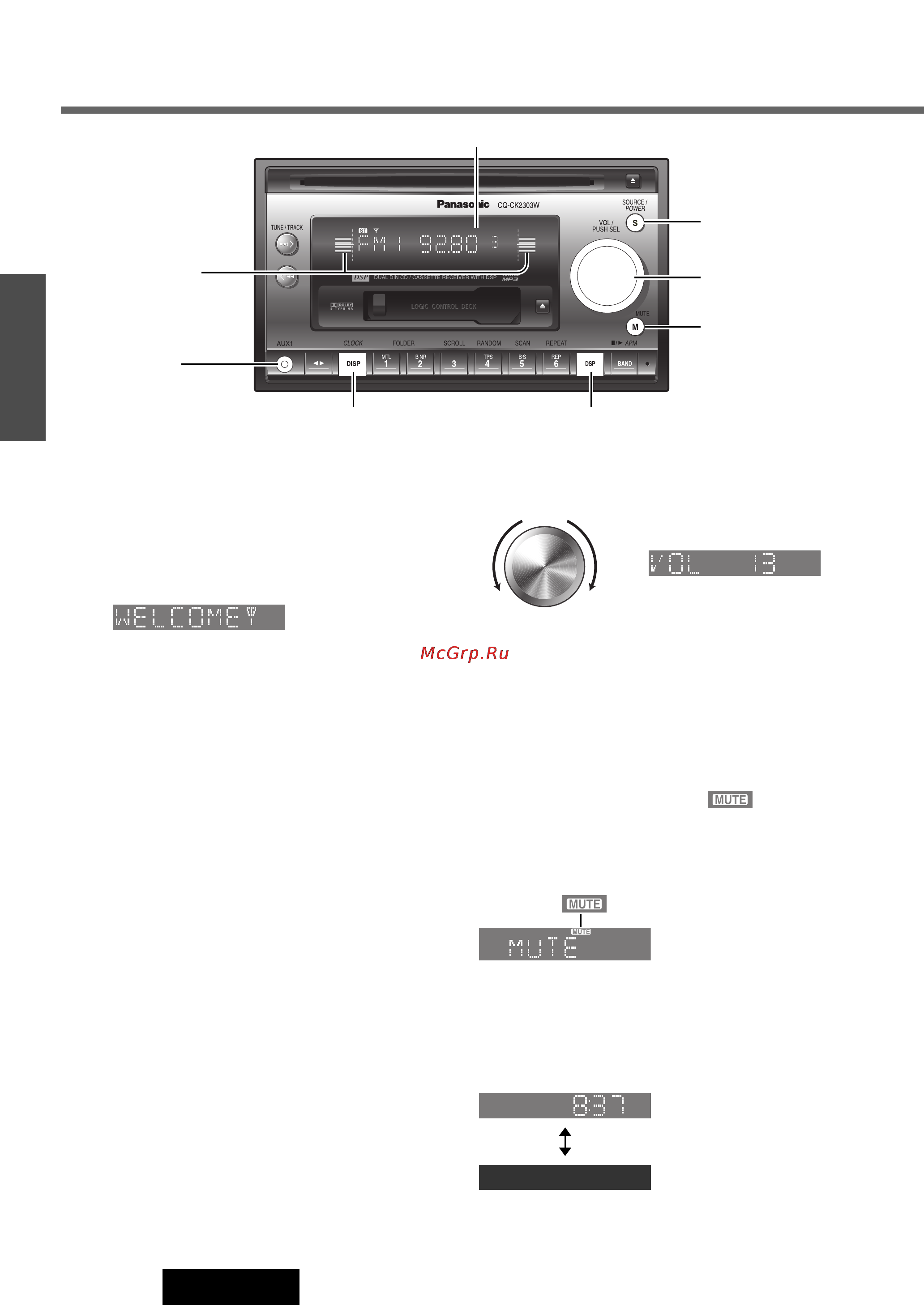 Panasonic CQ-CK2303W [8/36] Питание