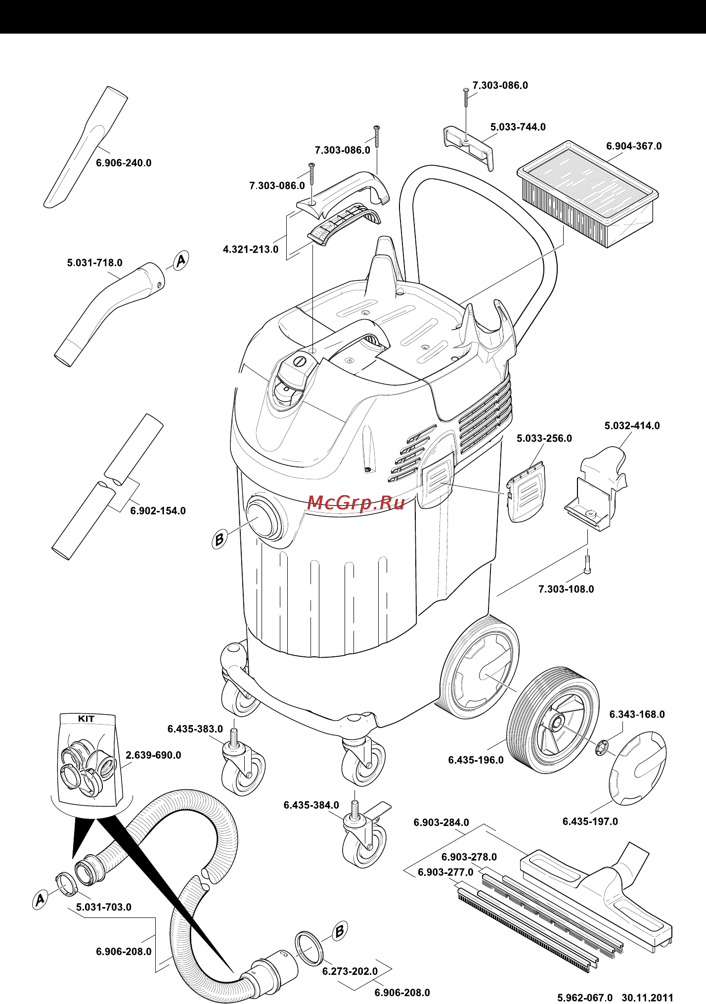 Karcher NT 55/1 Tact Инструкция по эксплуатации онлайн [180/184] 1363