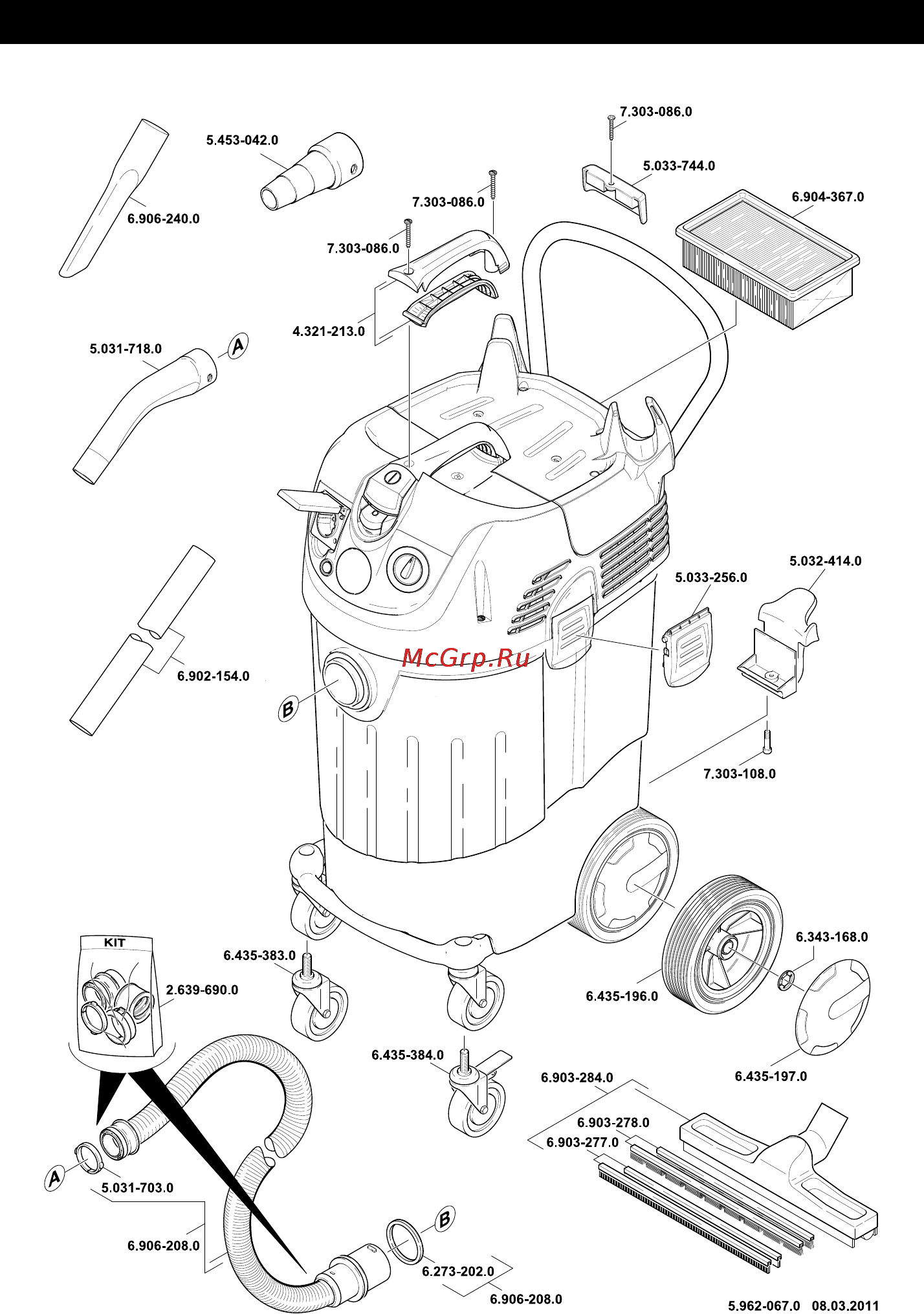 Karcher NT 55/1 Tact Инструкция по эксплуатации онлайн [181/184] 1363
