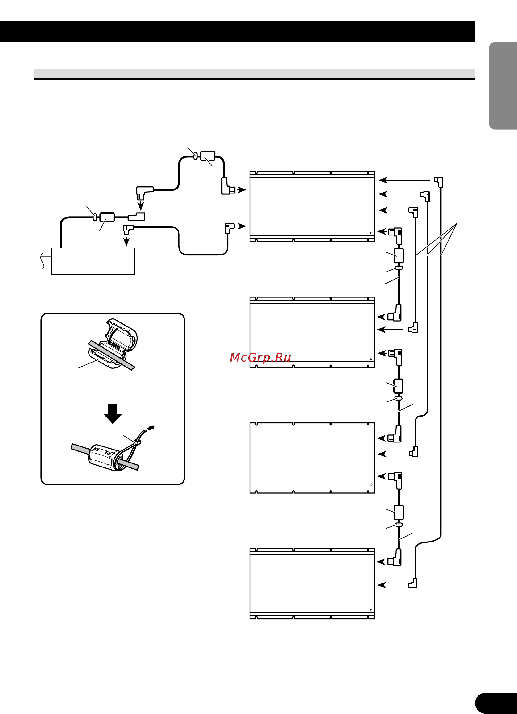 Pioneer RS-A7 [17/142] Attaching the noise filter