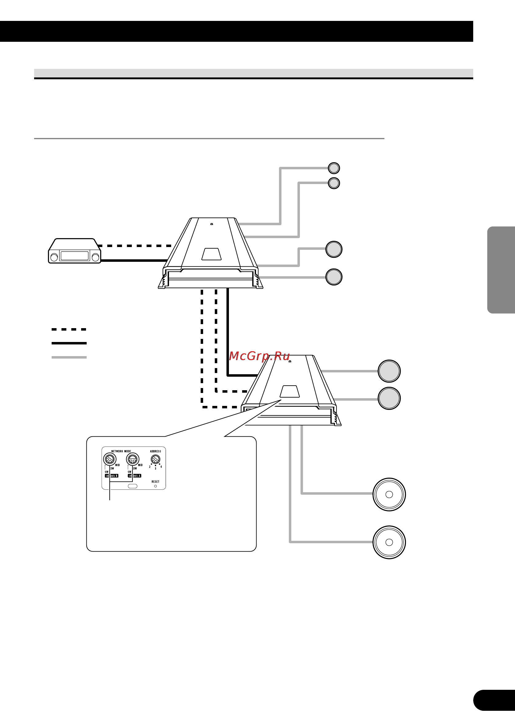 Pioneer RS-A7 [49/142] Einstellbeispiel