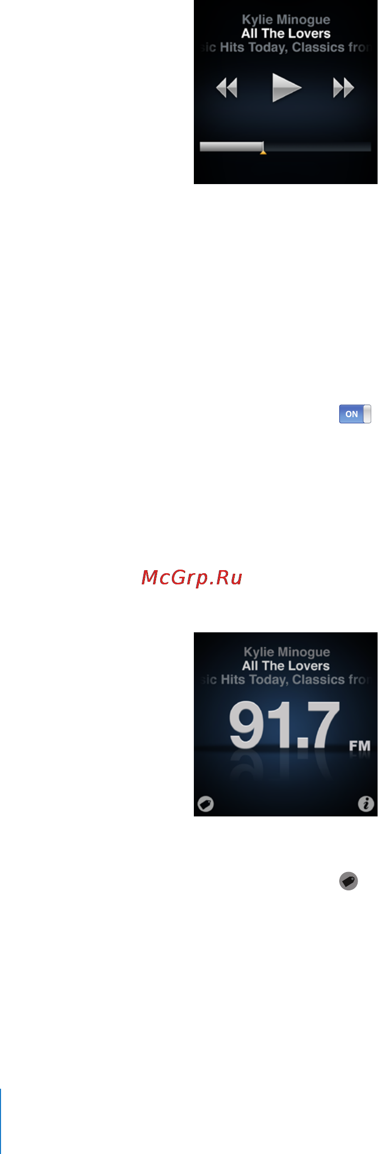 Apple MC694QB/A 16Gb Graphite [46/87] Снабжение песен метками для синхронизации с itunes