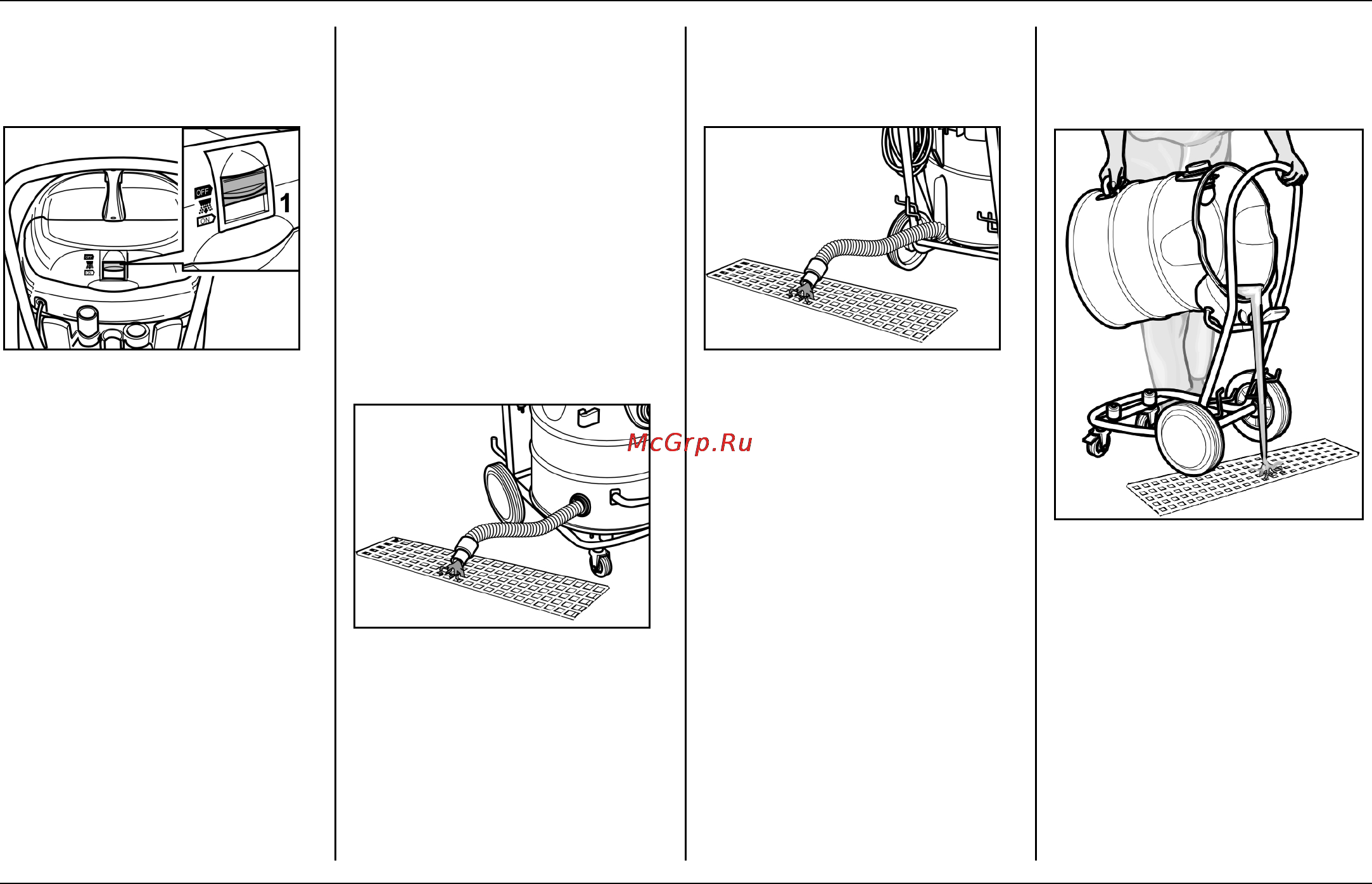 Karcher NT 72/2 Eco Tc [10/21] Полностью опорожнить ёмкость