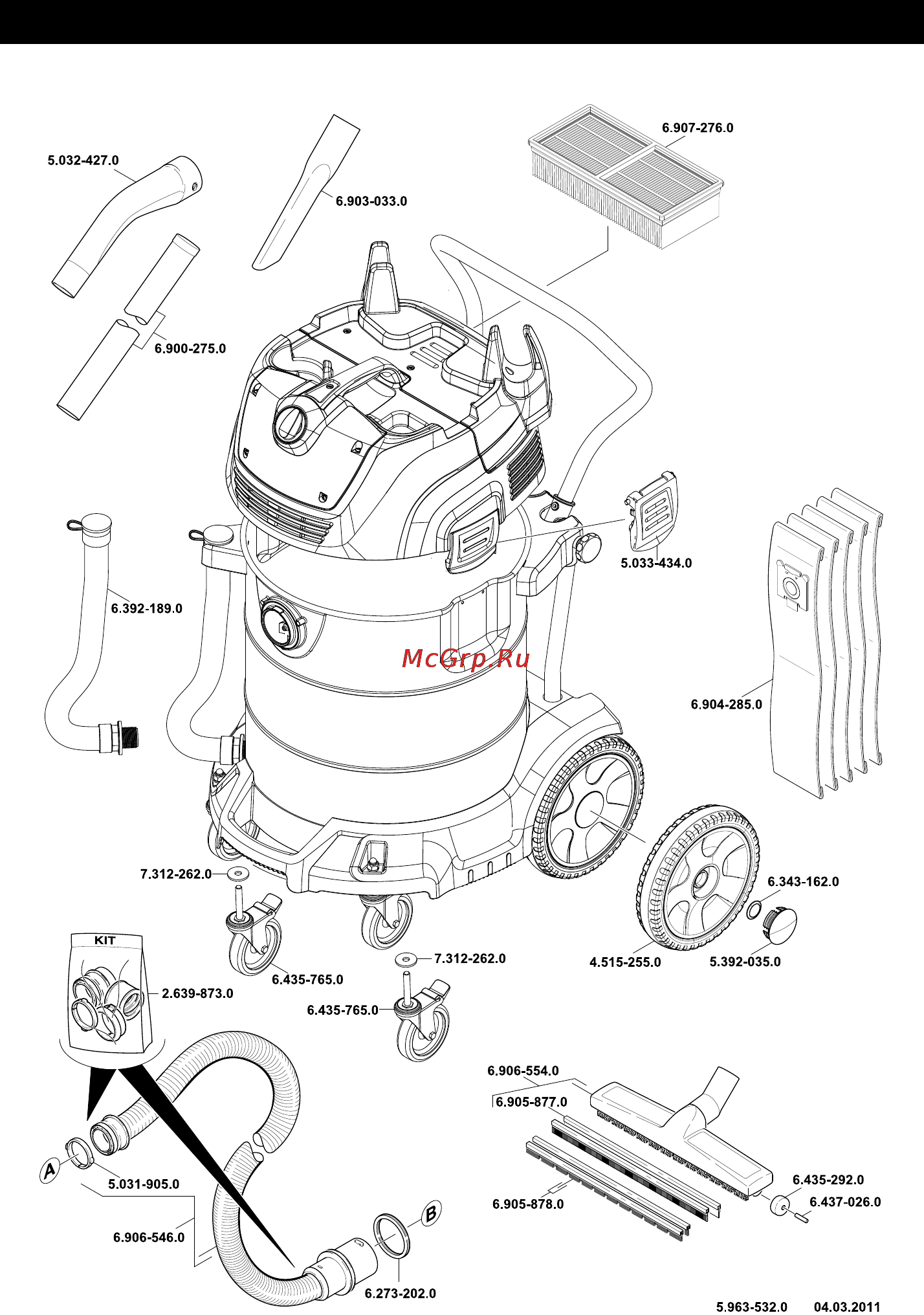 Karcher NT 75/2 Tact² Me Инструкция по эксплуатации онлайн [173/176] 1426