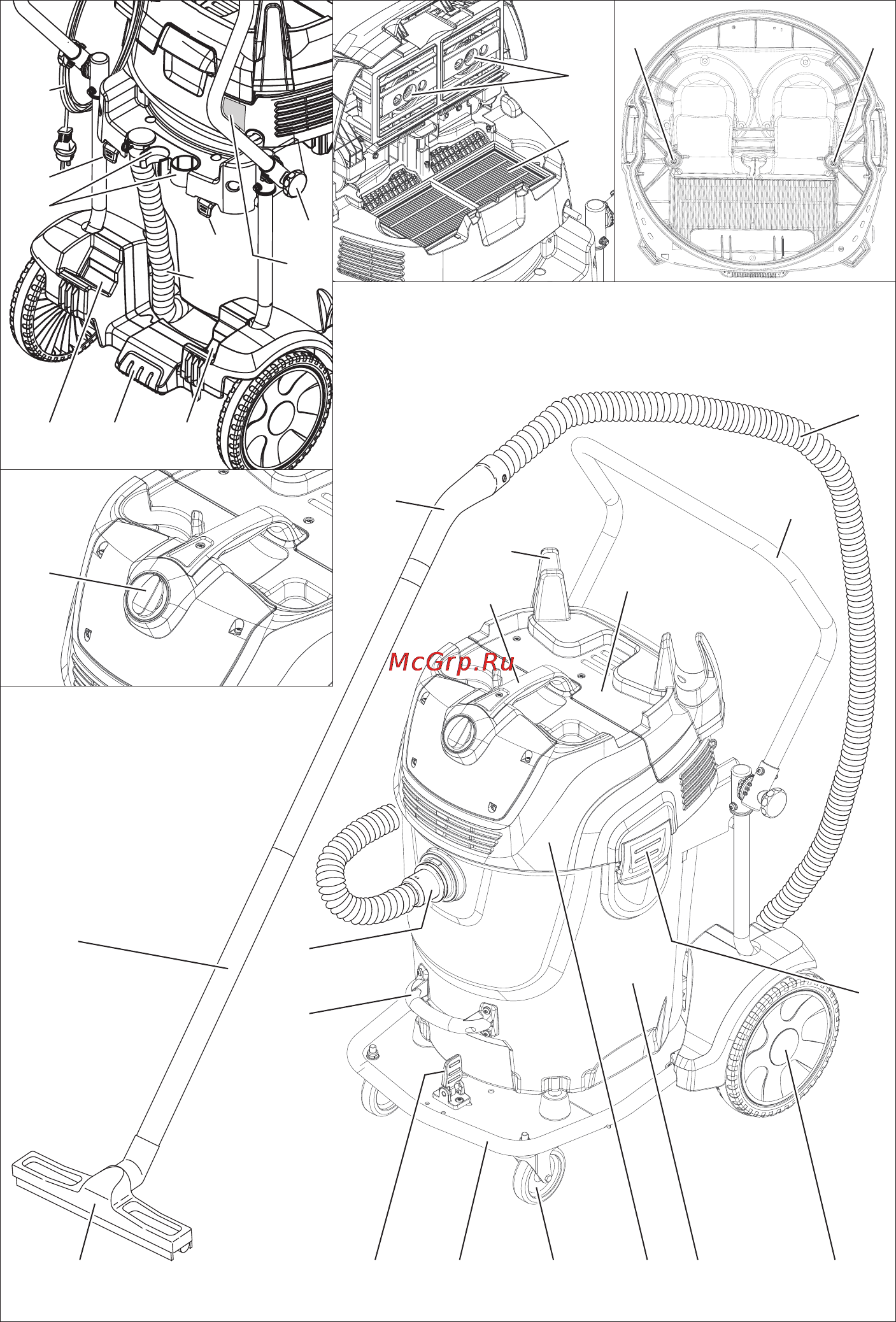 Karcher NT 75/2 Tact² Me Tc Инструкция по эксплуатации онлайн [3/180] 1432